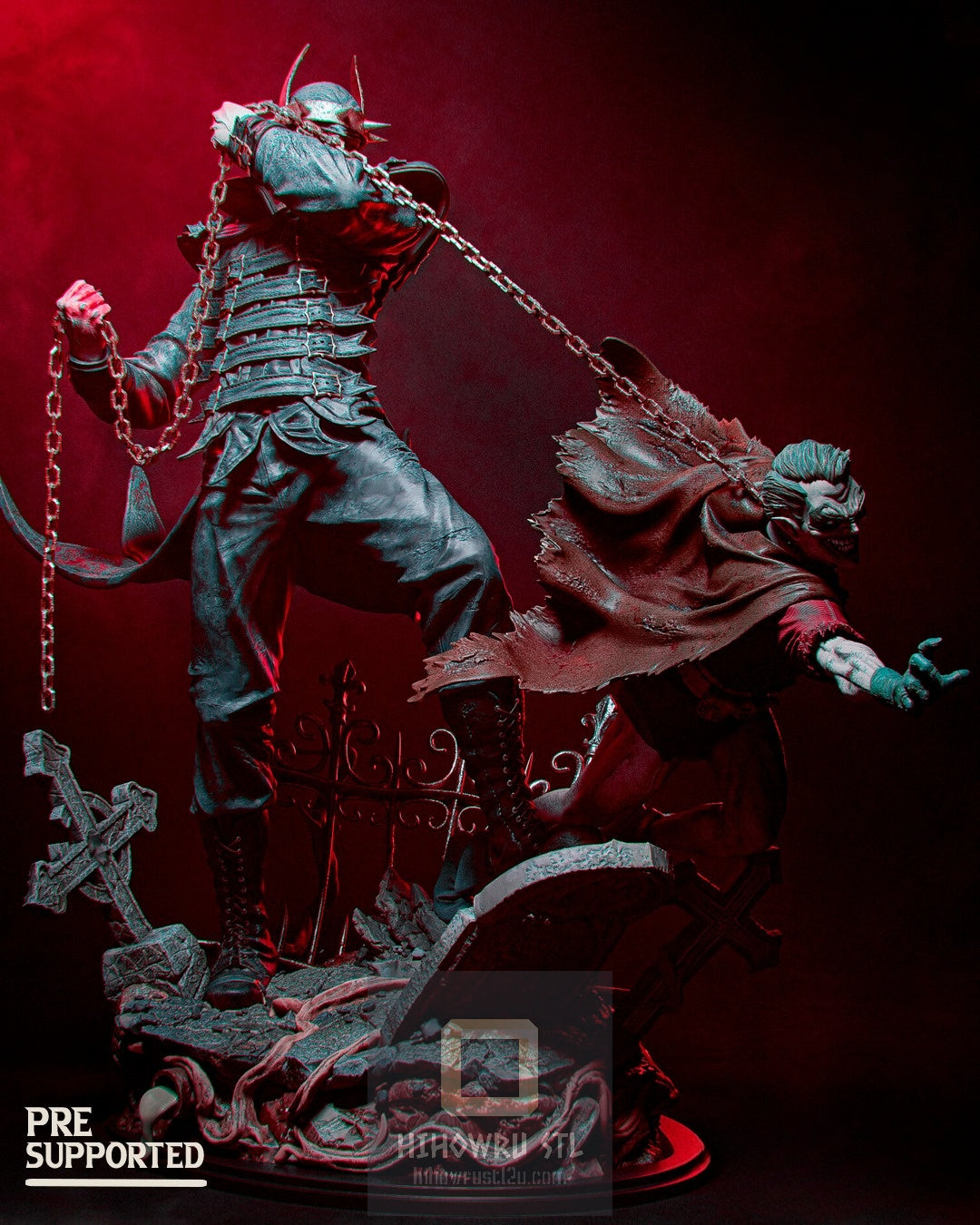 4532 Batman Who Laughs - Bruce Wayne - STL 3D Print Files