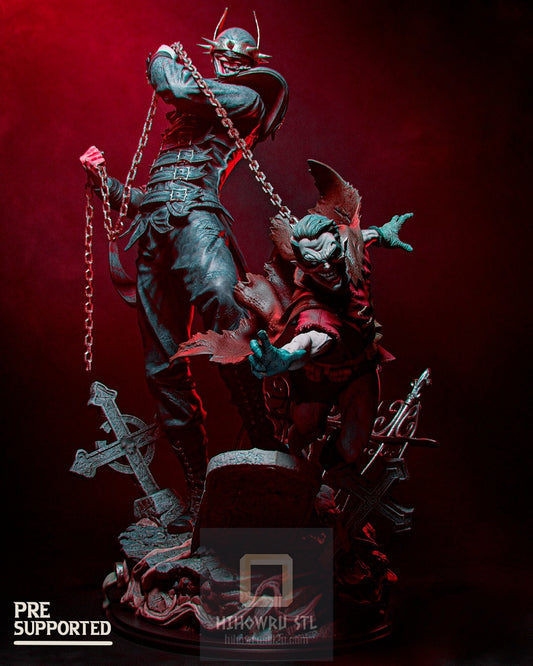 4532 Batman Who Laughs - Bruce Wayne - STL 3D Print Files