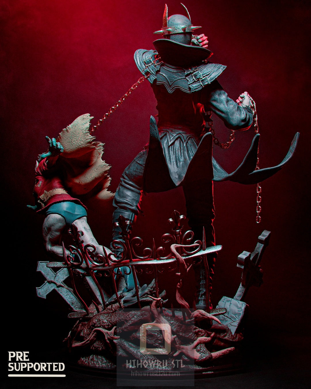 4532 Batman Who Laughs - Bruce Wayne - STL 3D Print Files