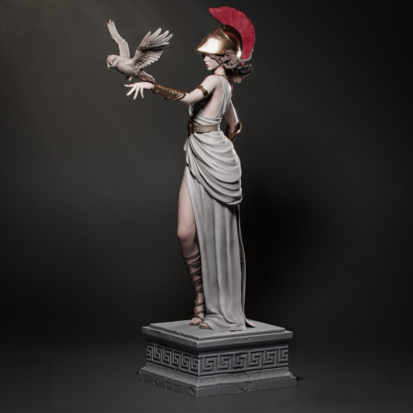 Athena - The Goddess of Wisdom and Military Victory - STL 3D Print Files