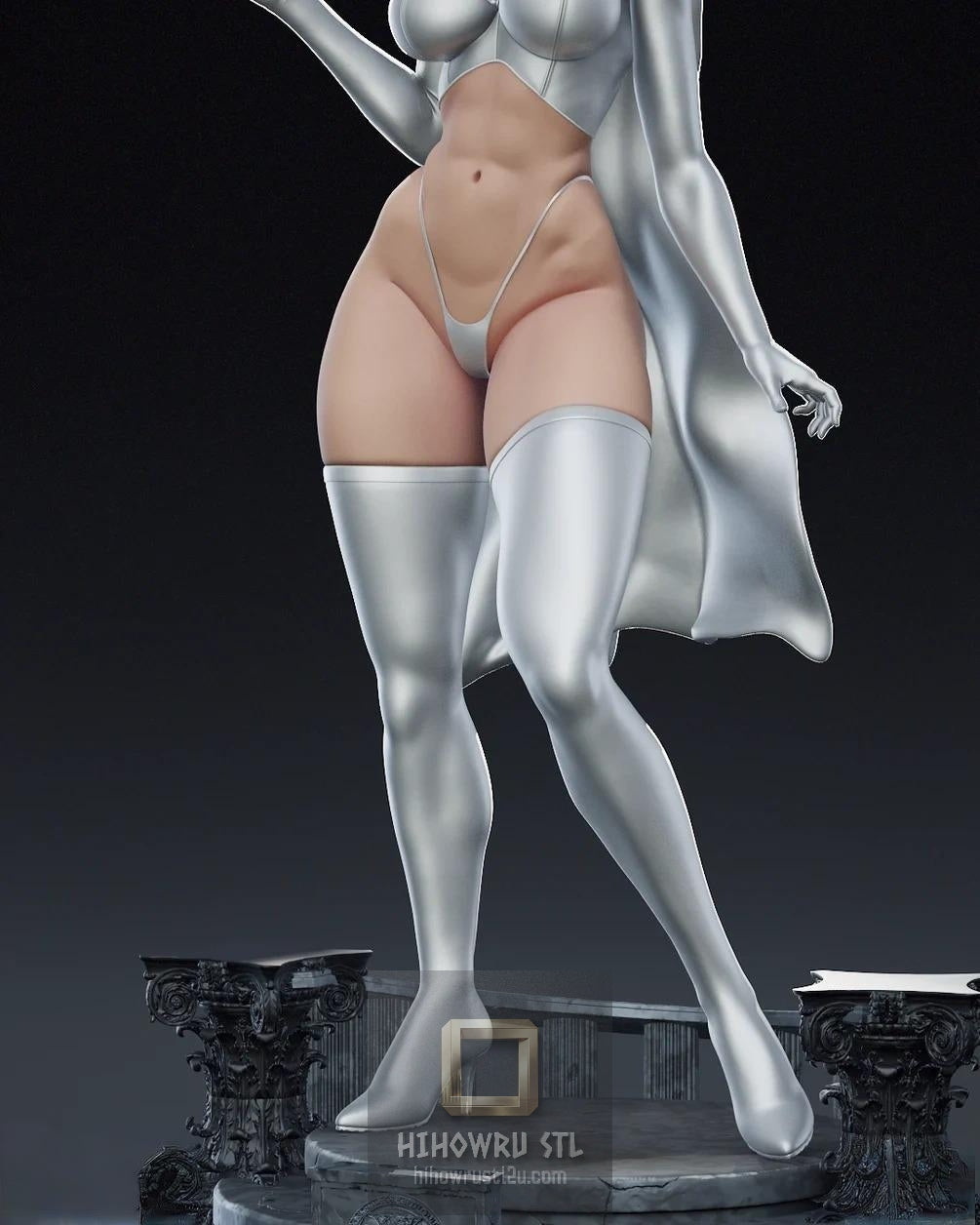 5540 Emma Frost NSFW - X-men - STL 3d Print Files