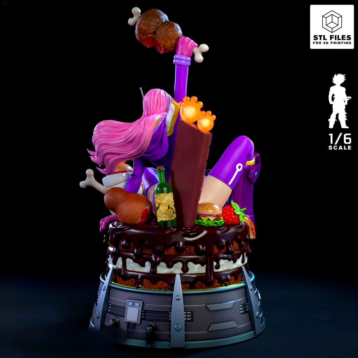 3311 Jewelry Bonney - One Piece - STL 3D Print Files