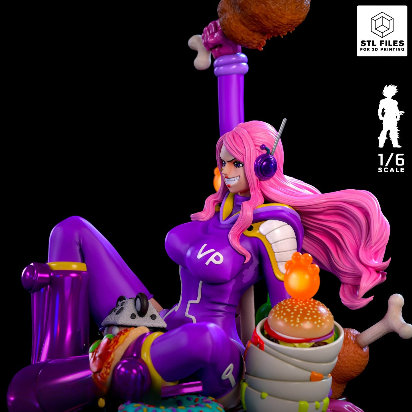 3311 Jewelry Bonney - One Piece - STL 3D Print Files