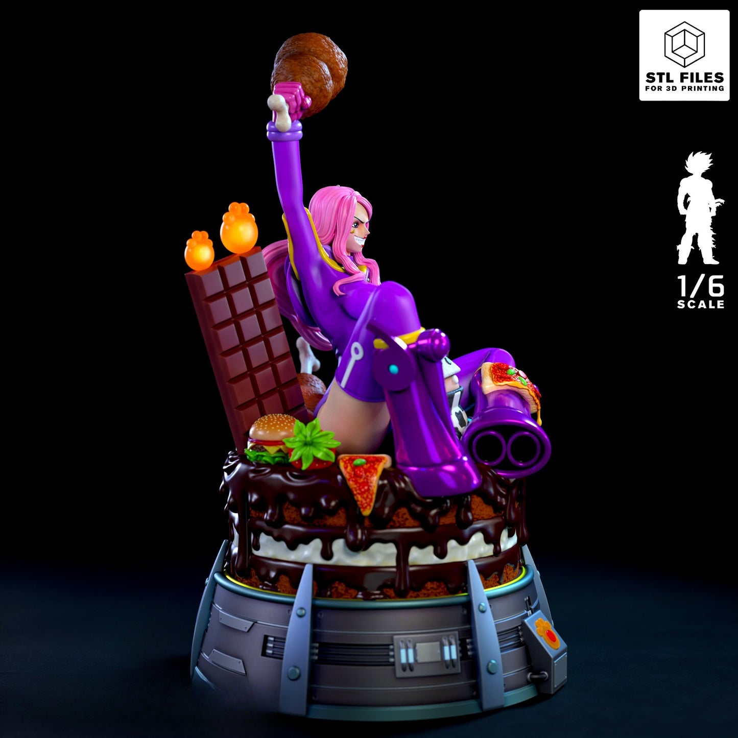 3311 Jewelry Bonney - One Piece - STL 3D Print Files