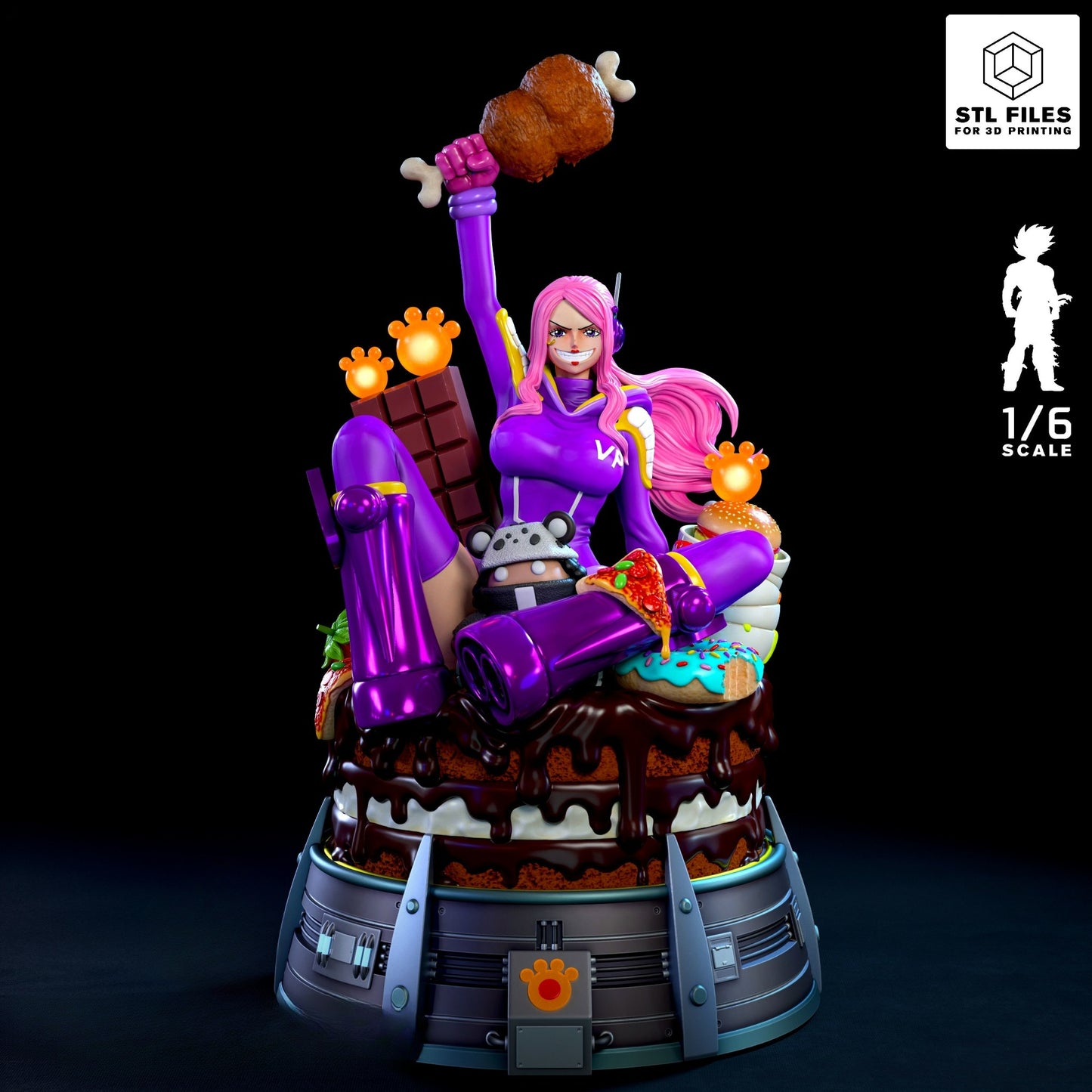 3311 Jewelry Bonney - One Piece - STL 3D Print Files