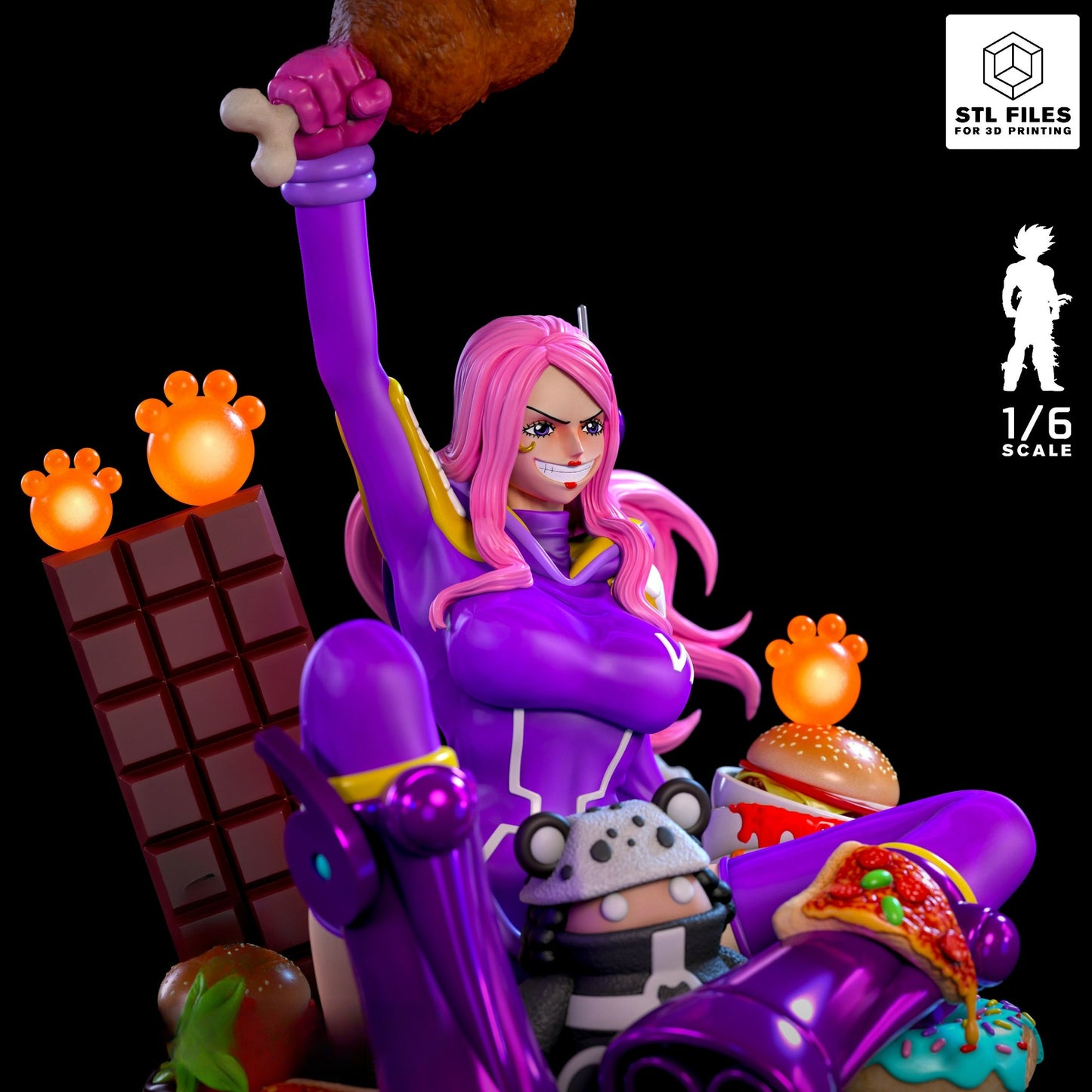 3311 Jewelry Bonney - One Piece - STL 3D Print Files