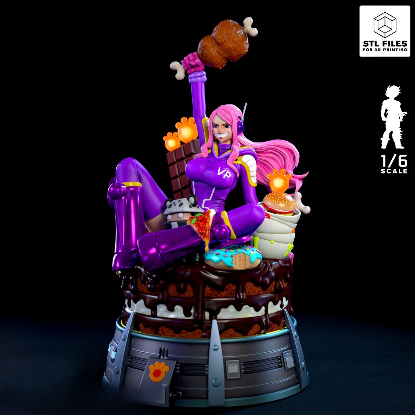 3311 Jewelry Bonney - One Piece - STL 3D Print Files