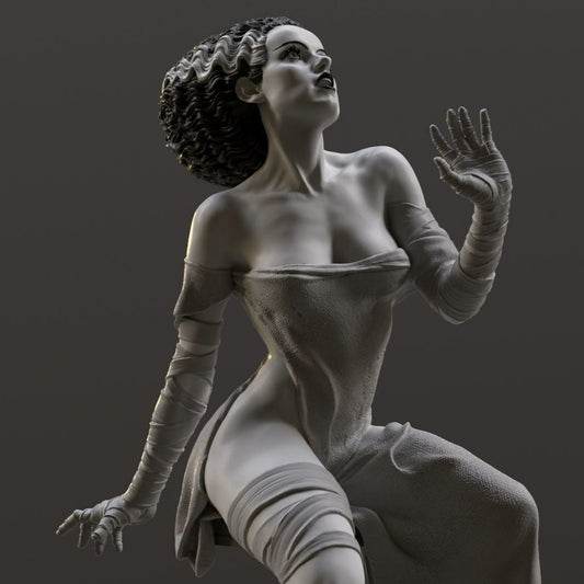 1658 Bride of Frankenstein - STL 3D Print Files