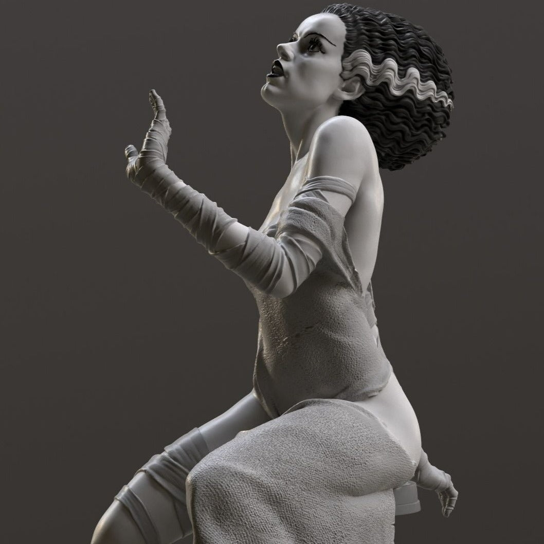 1658 Bride of Frankenstein - STL 3D Print Files