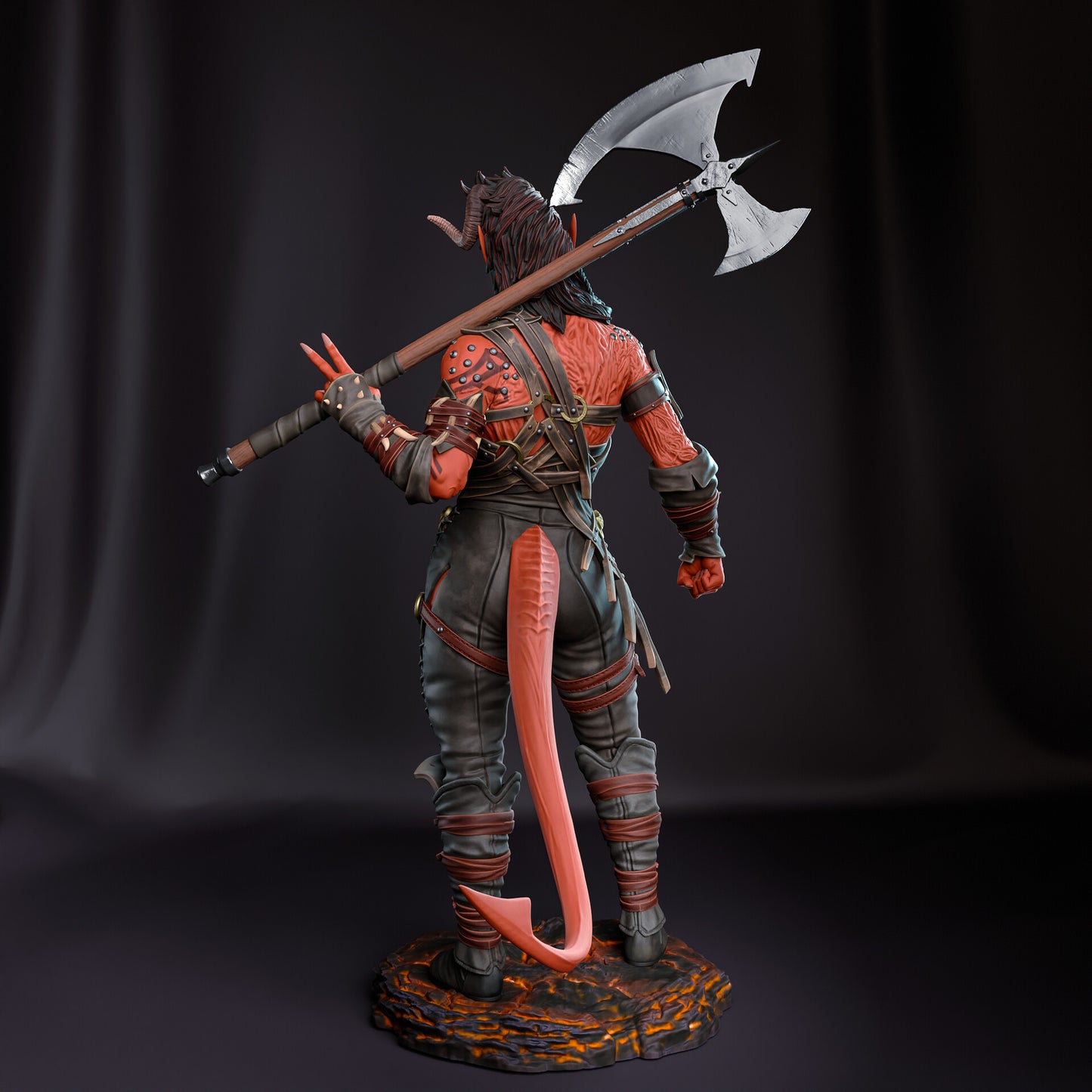 1669 Karlach - Baldurs Gate 3 - STL 3D Print Files