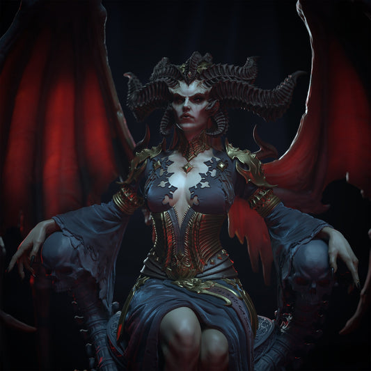 3302 Lilith - Diablo - STL 3D Print Files