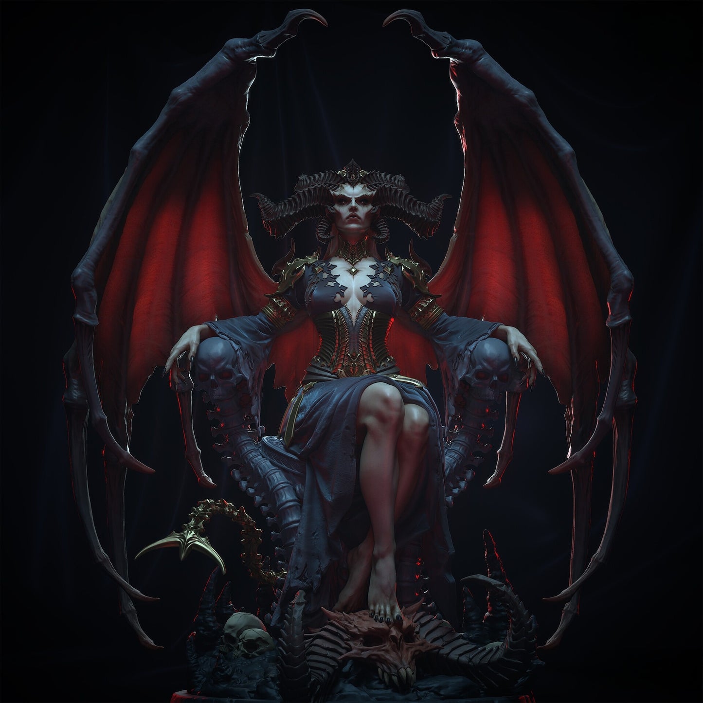 3302 Lilith - Diablo - STL 3D Print Files