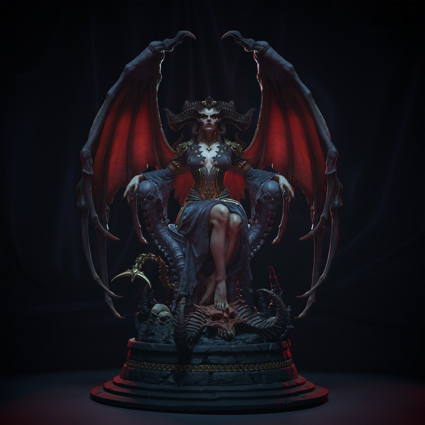 3302 Lilith - Diablo - STL 3D Print Files