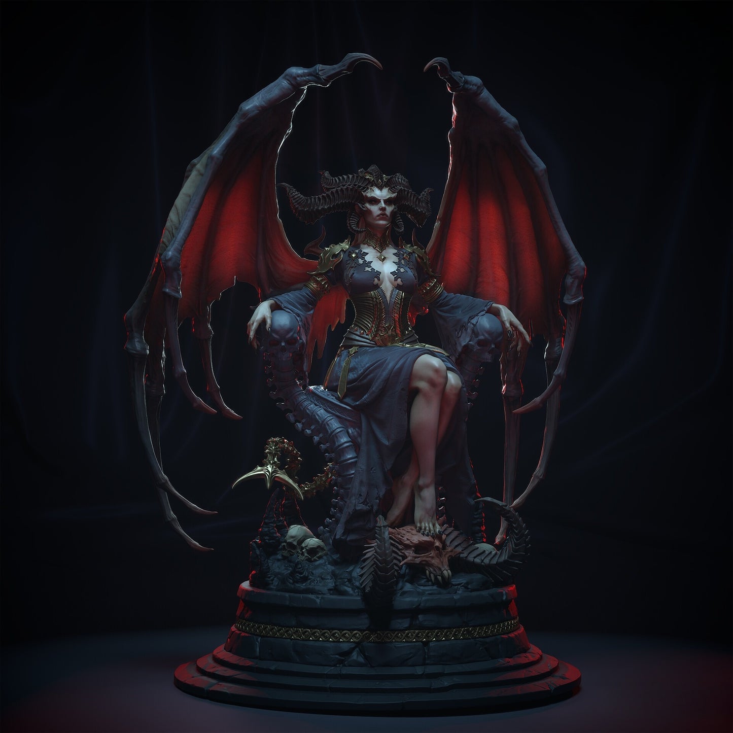 3302 Lilith - Diablo - STL 3D Print Files