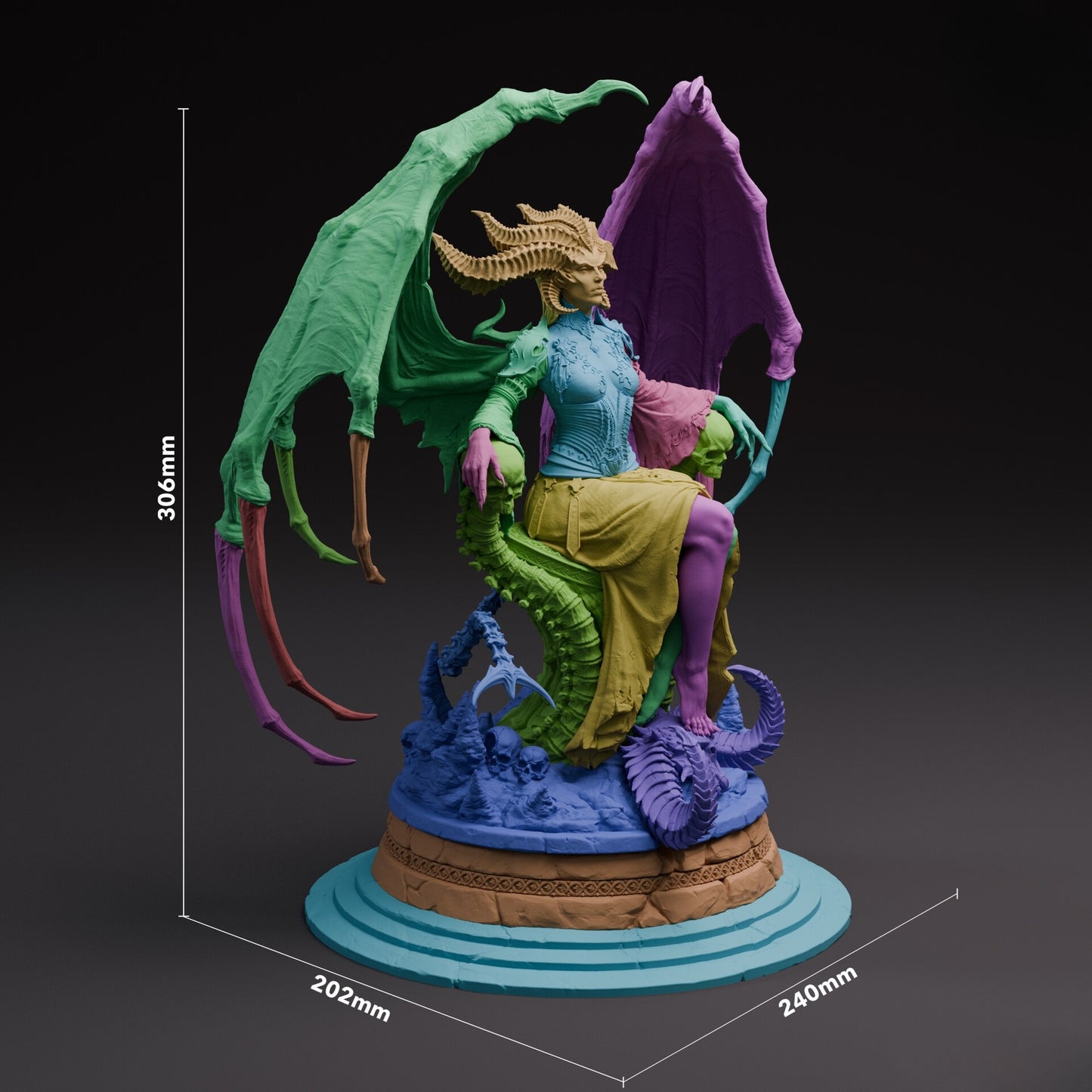 3302 Lilith - Diablo - STL 3D Print Files