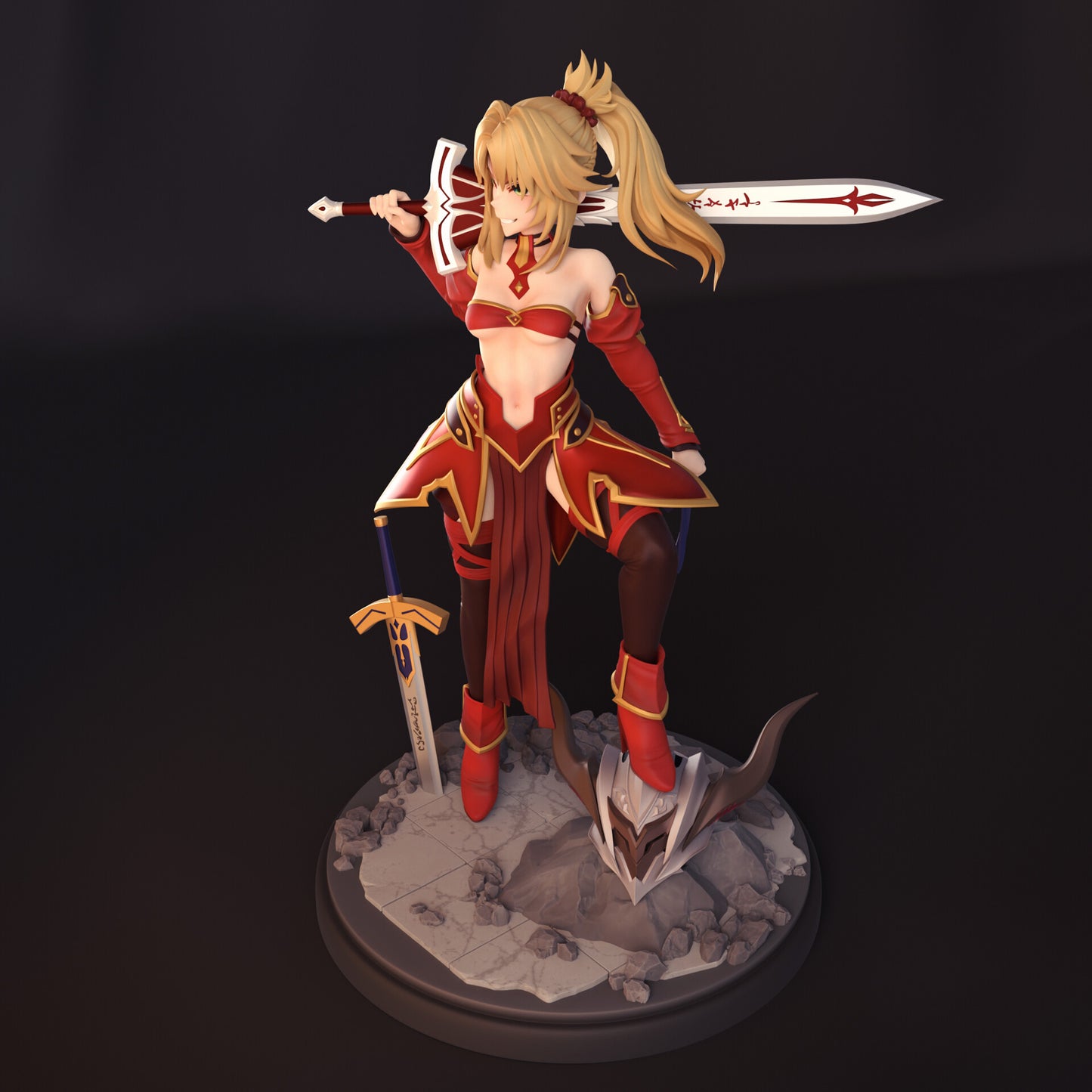 1238 Mordred Pendragon - Fate/Grand Order - STL 3D Print Files