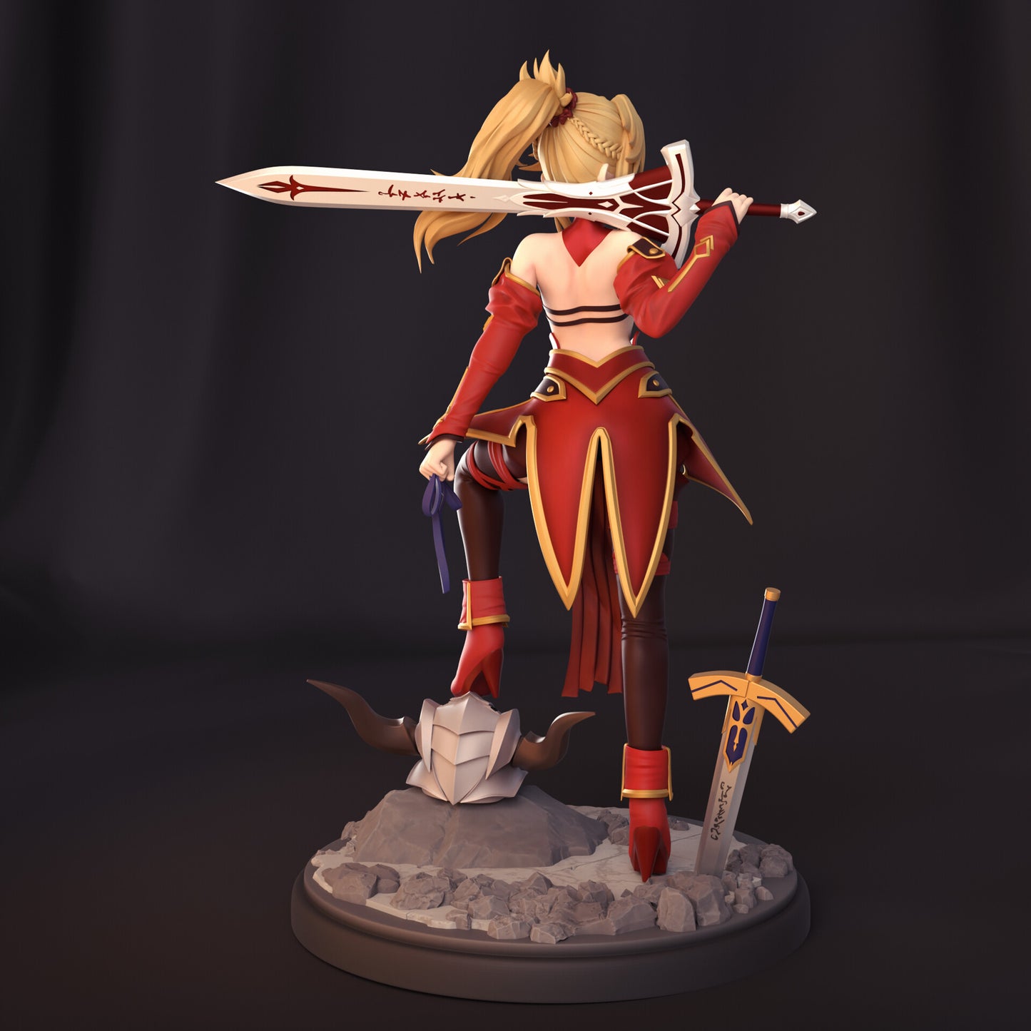 1238 Mordred Pendragon - Fate/Grand Order - STL 3D Print Files