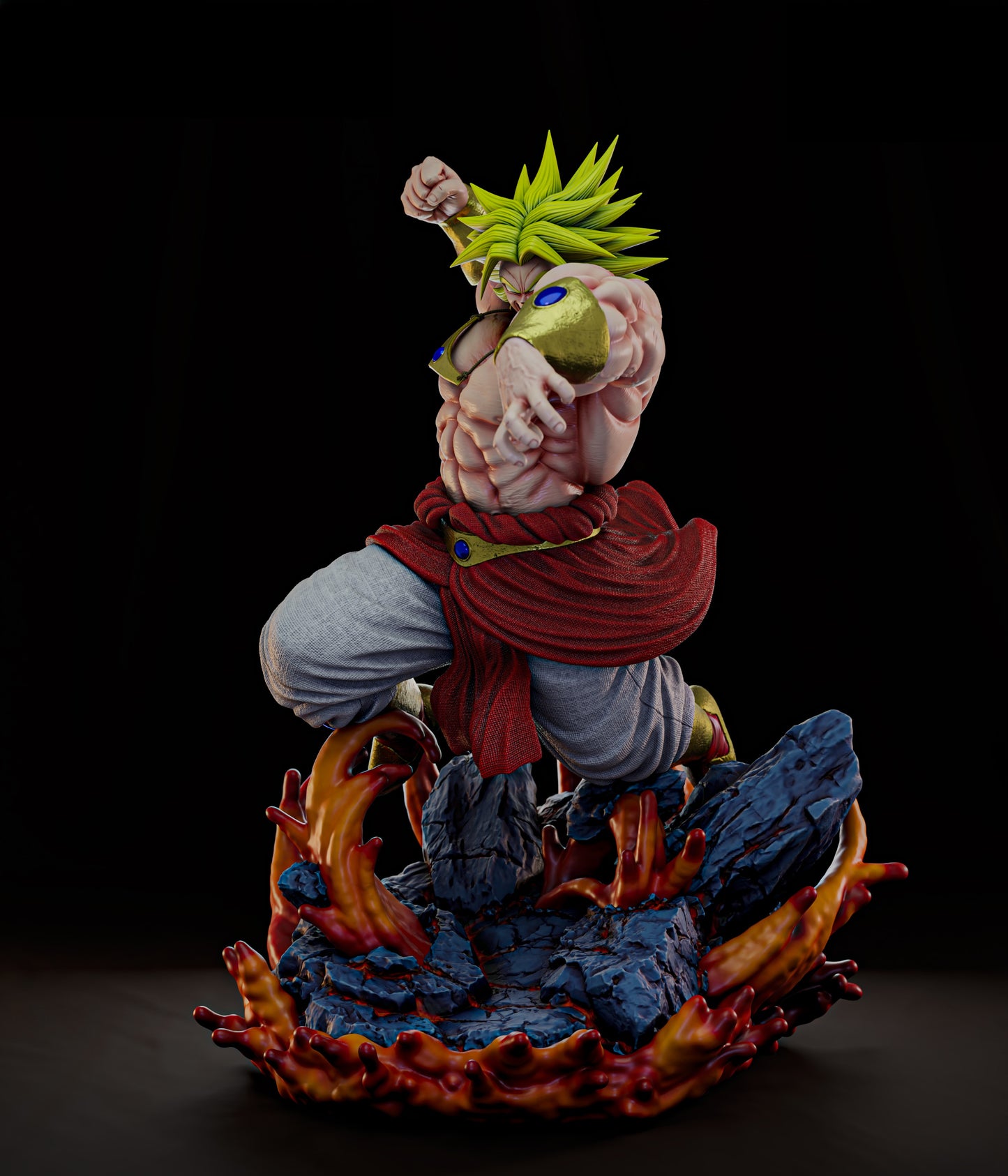 1949 Broly - Dragon Ball - STL 3D Print Files