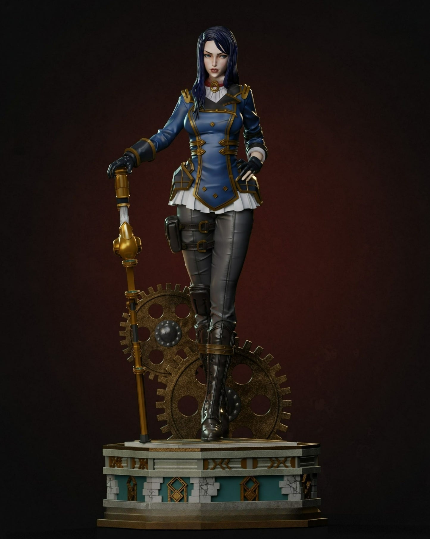 2967 Caitlyn Arcane - League of Legends - STL 3D Print Files