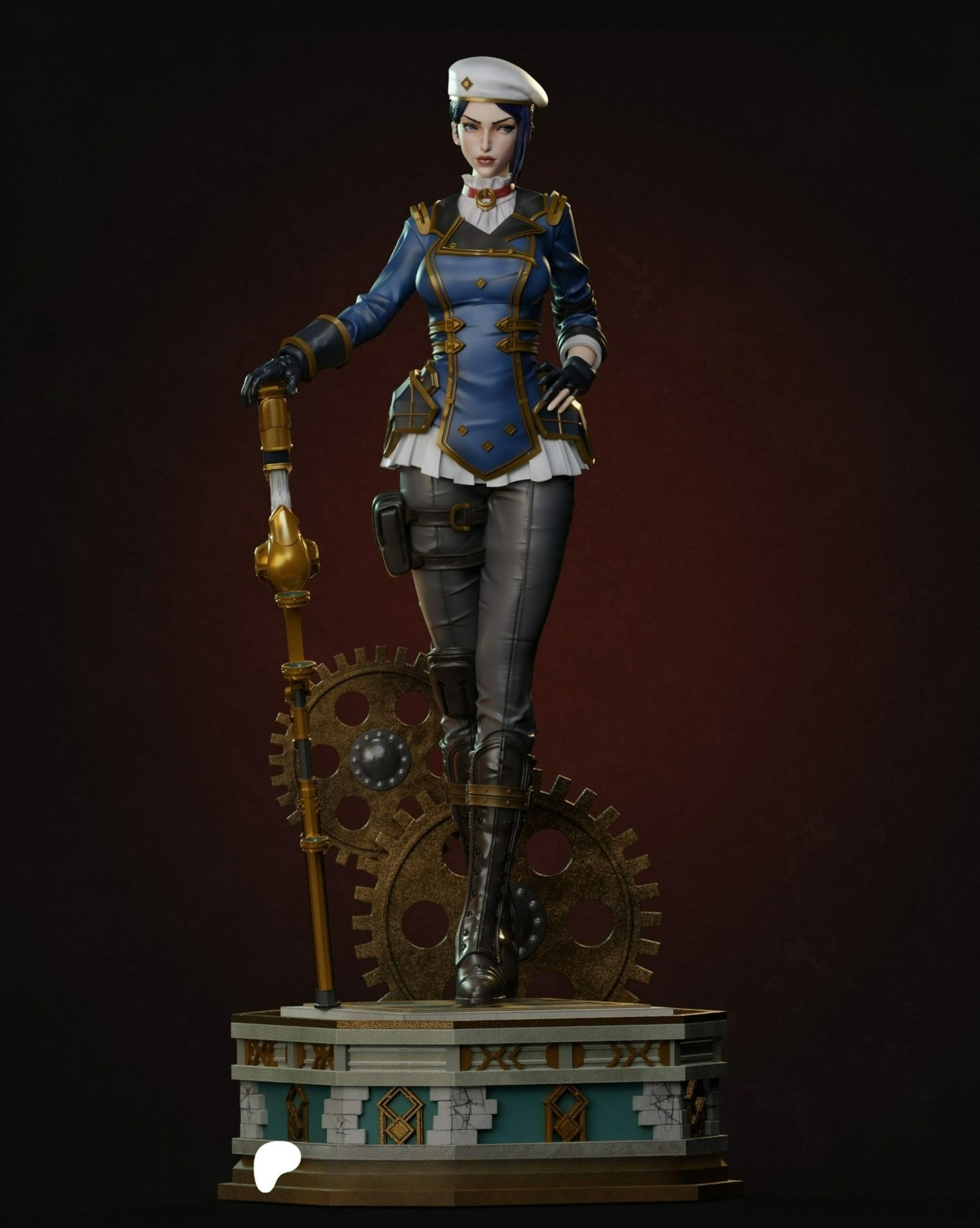 2967 Caitlyn Arcane - League of Legends - STL 3D Print Files