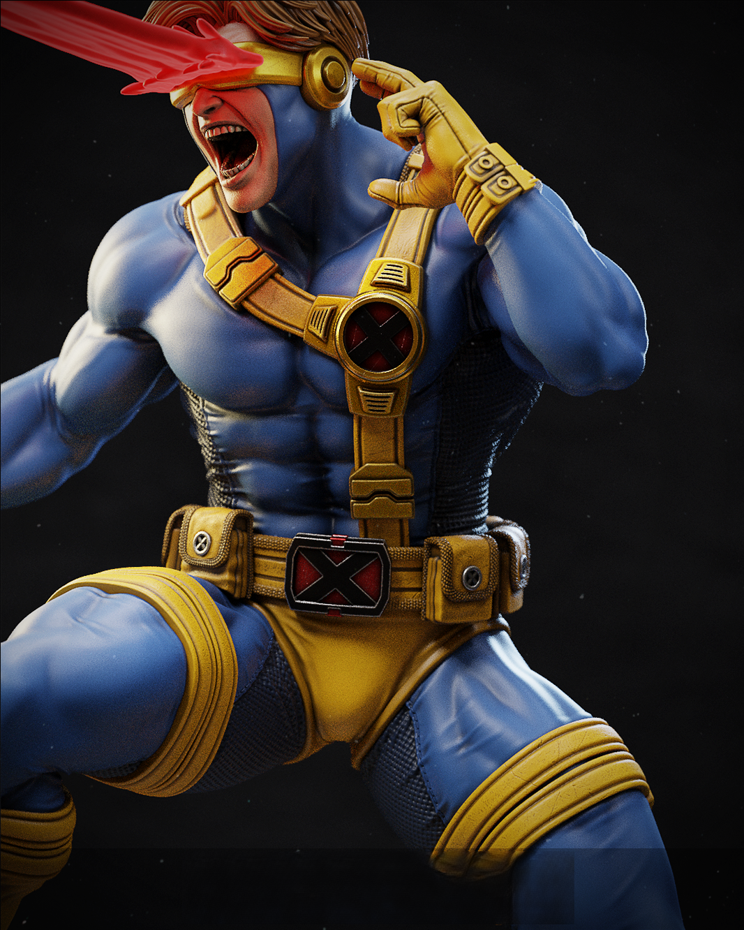 1682 Cyclops - X-Men - STL 3D Print Files