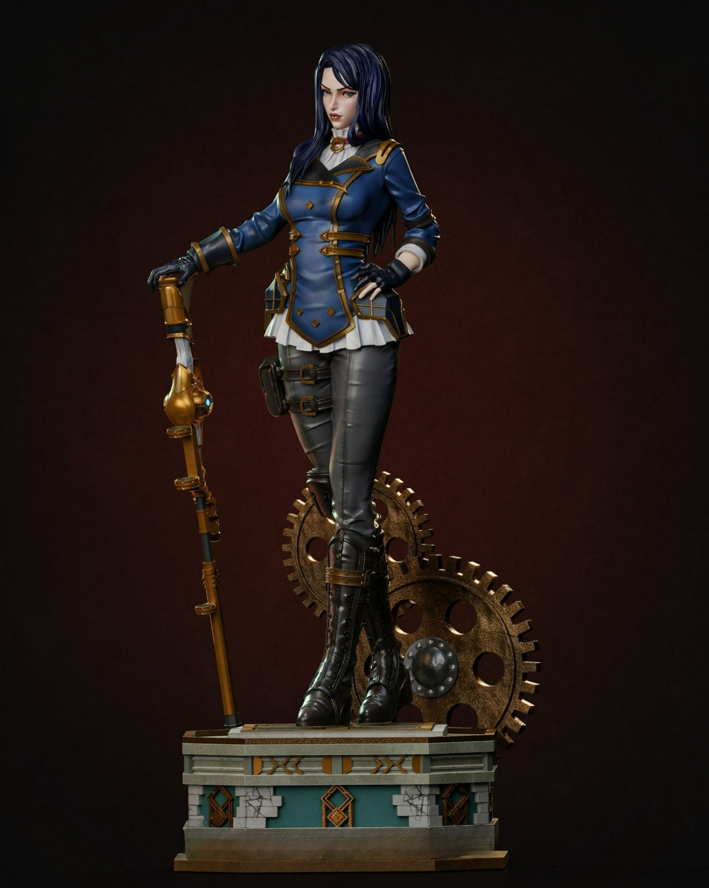 2967 Caitlyn Arcane - League of Legends - STL 3D Print Files