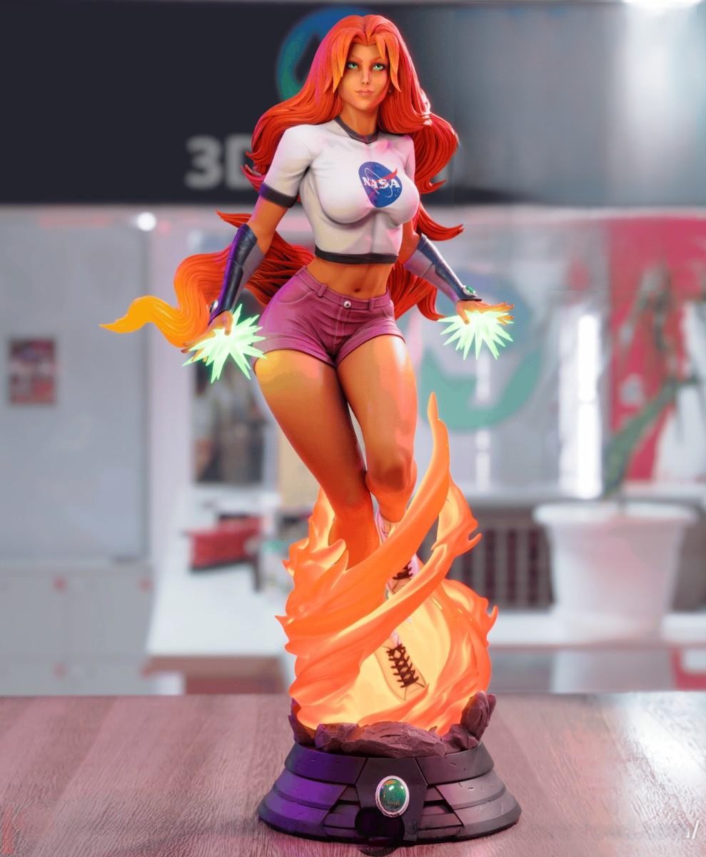 1776 Starfire NSFW - DC Comics - STL 3D Print Files