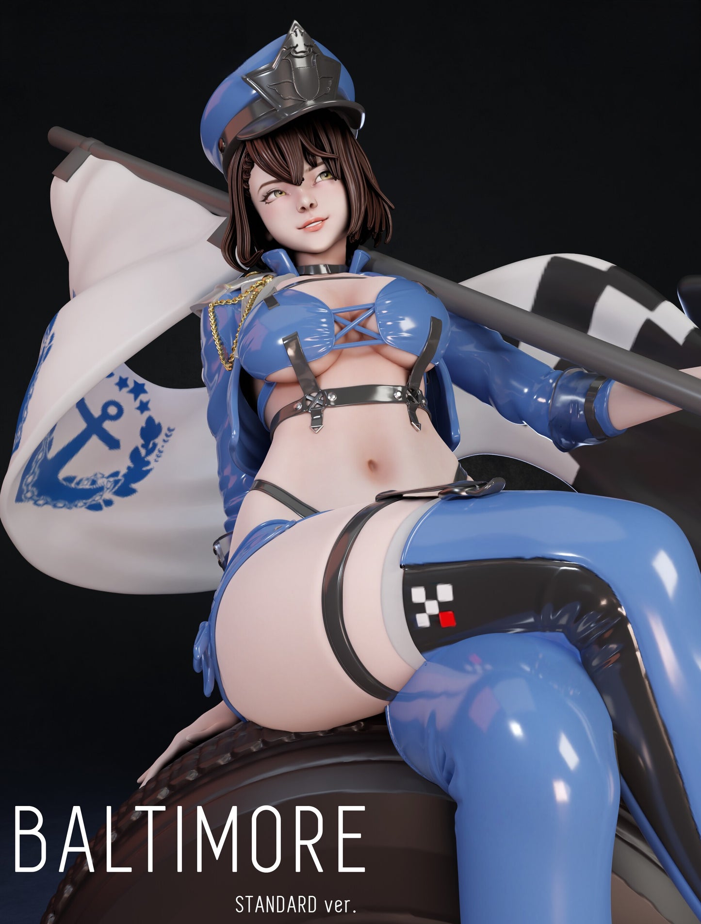 Baltimore NSFW - Azur Lane - STL 3D Print Files