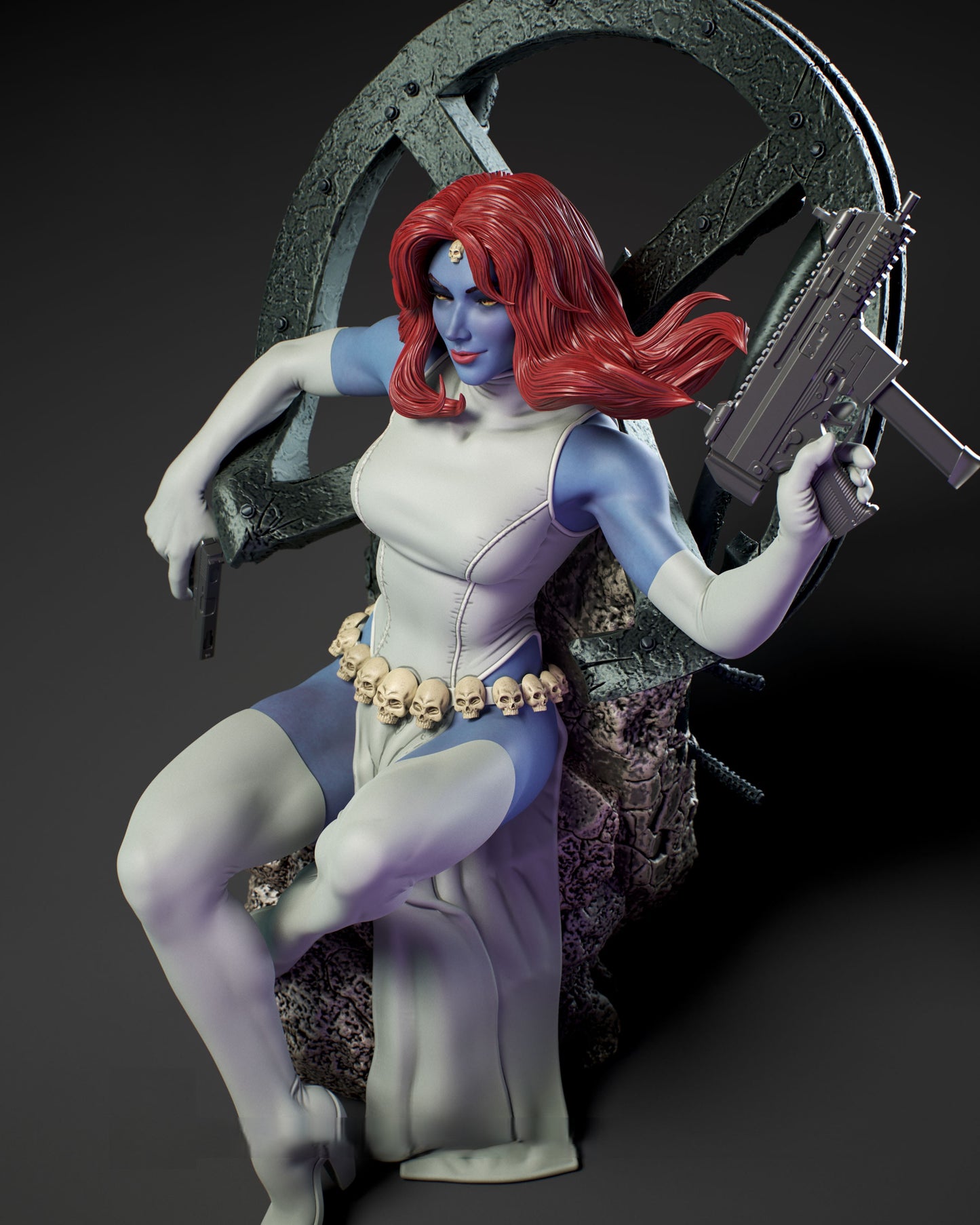 1711 Mystique - X-Men - STL 3D Print Files