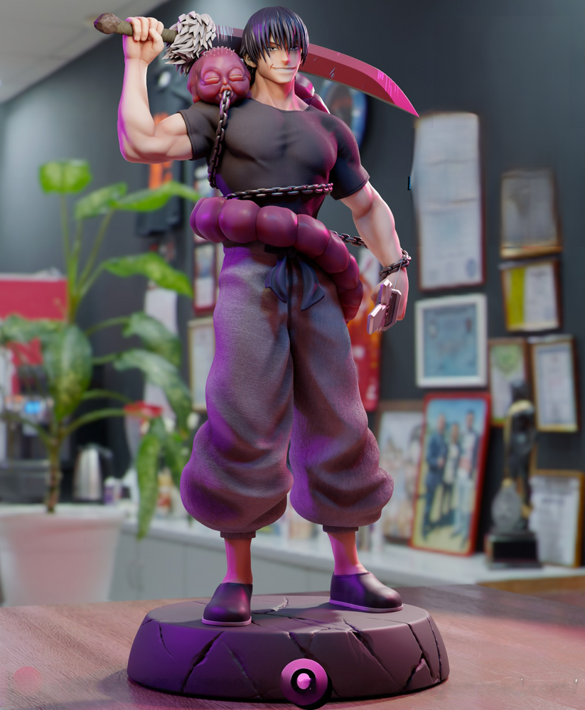 2081 Toji Fushiguro - Jujutsu Kaisen - STL 3D Print Files – My Stl