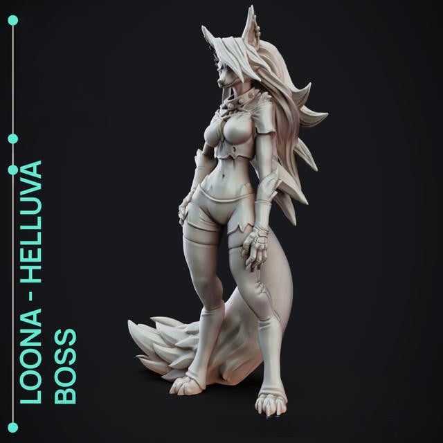 3016 Loona - Helluva Boss - STL 3D Print Files