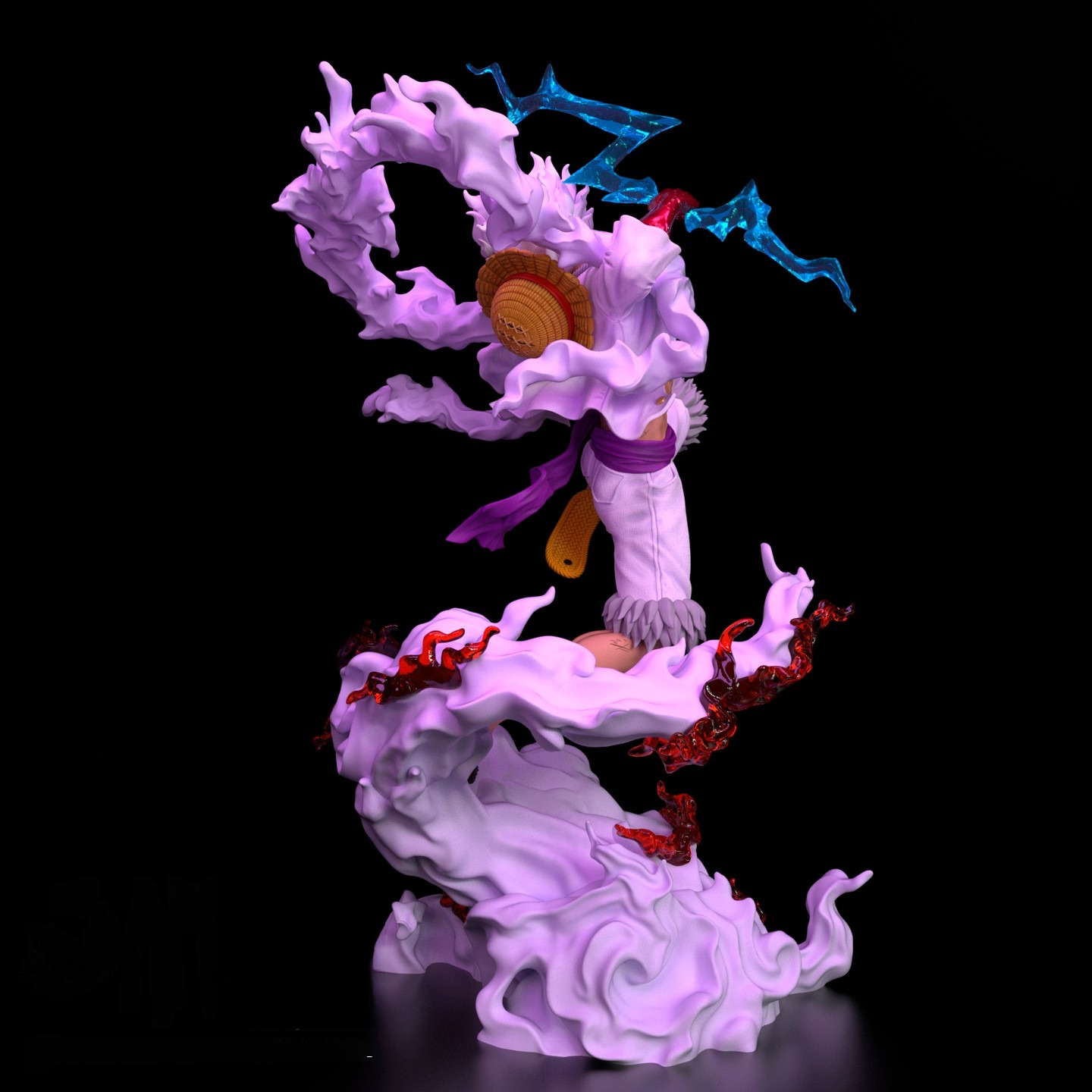 2079 Luffy Gear 5 - One Piece - STL 3D Print Files