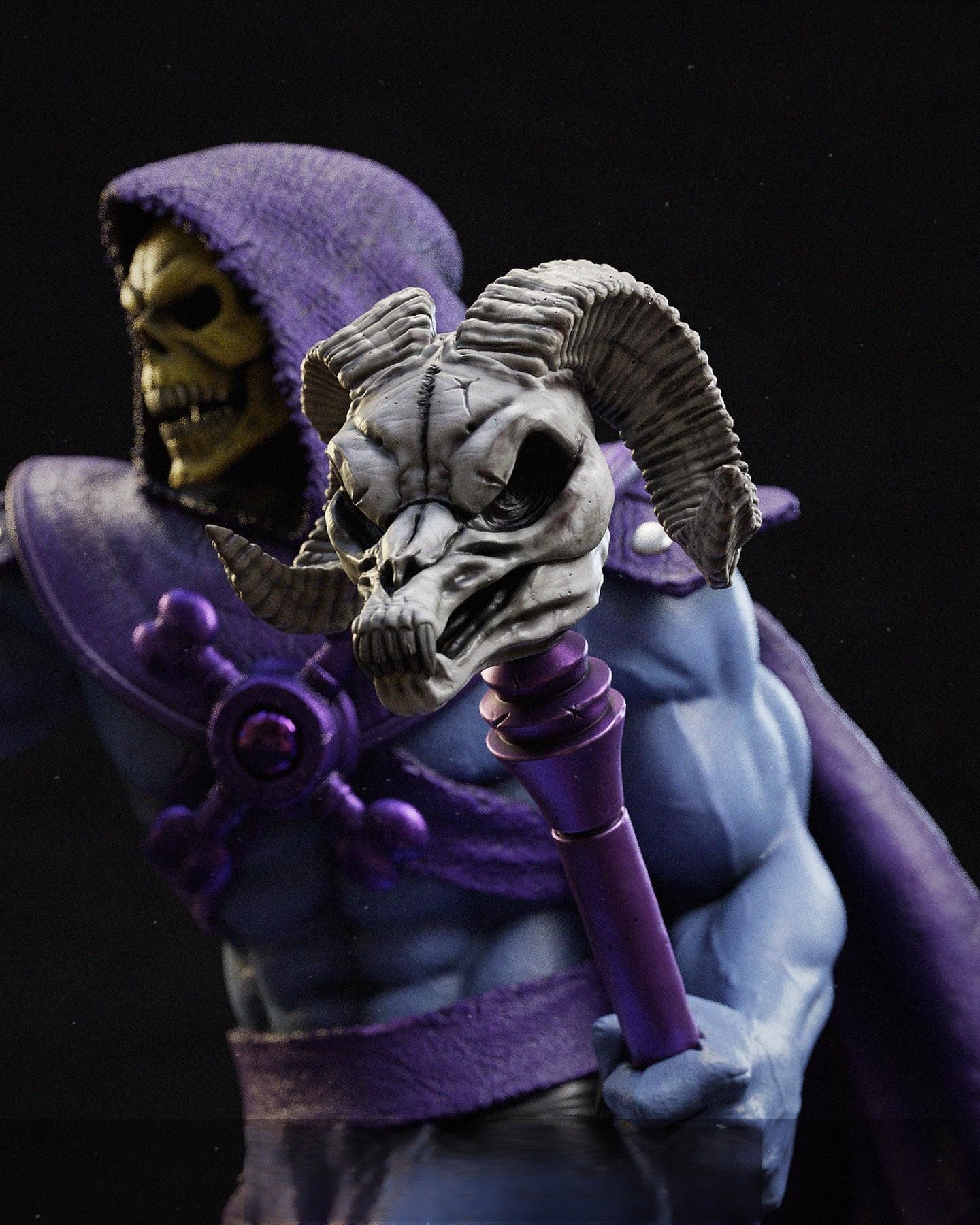 Skeletor - He-man - STL 3D Print Files