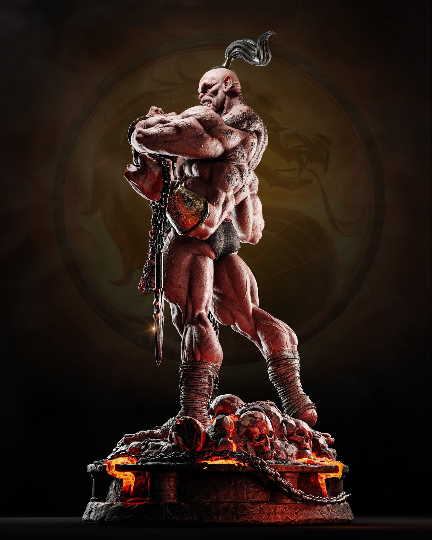 1931 Goro - Mortal Kombat - STL 3D Print Files