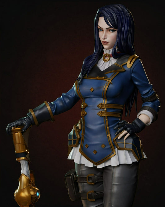 2967 Caitlyn Arcane - League of Legends - STL 3D Print Files