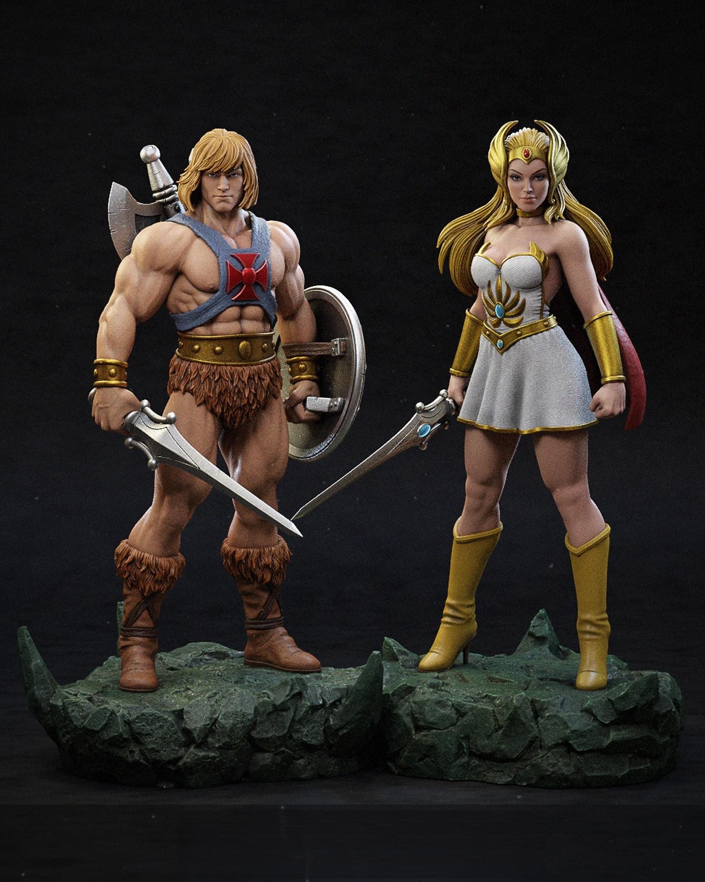 1732 She-Ra - The Princesses of Power - STL 3D Print Files