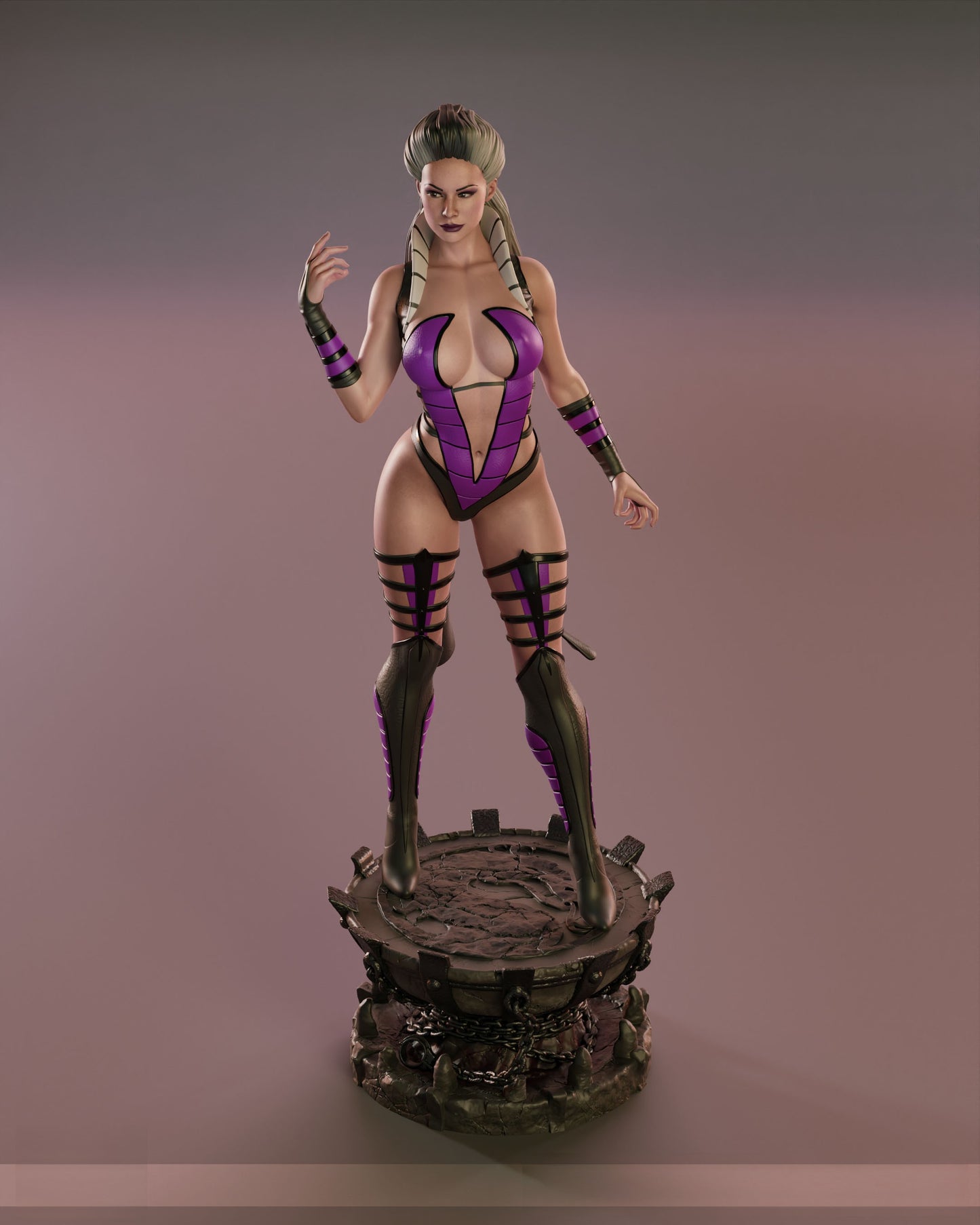 Sindel - Queen Of Edenia - Mortal Kombat - STL 3D Print Files