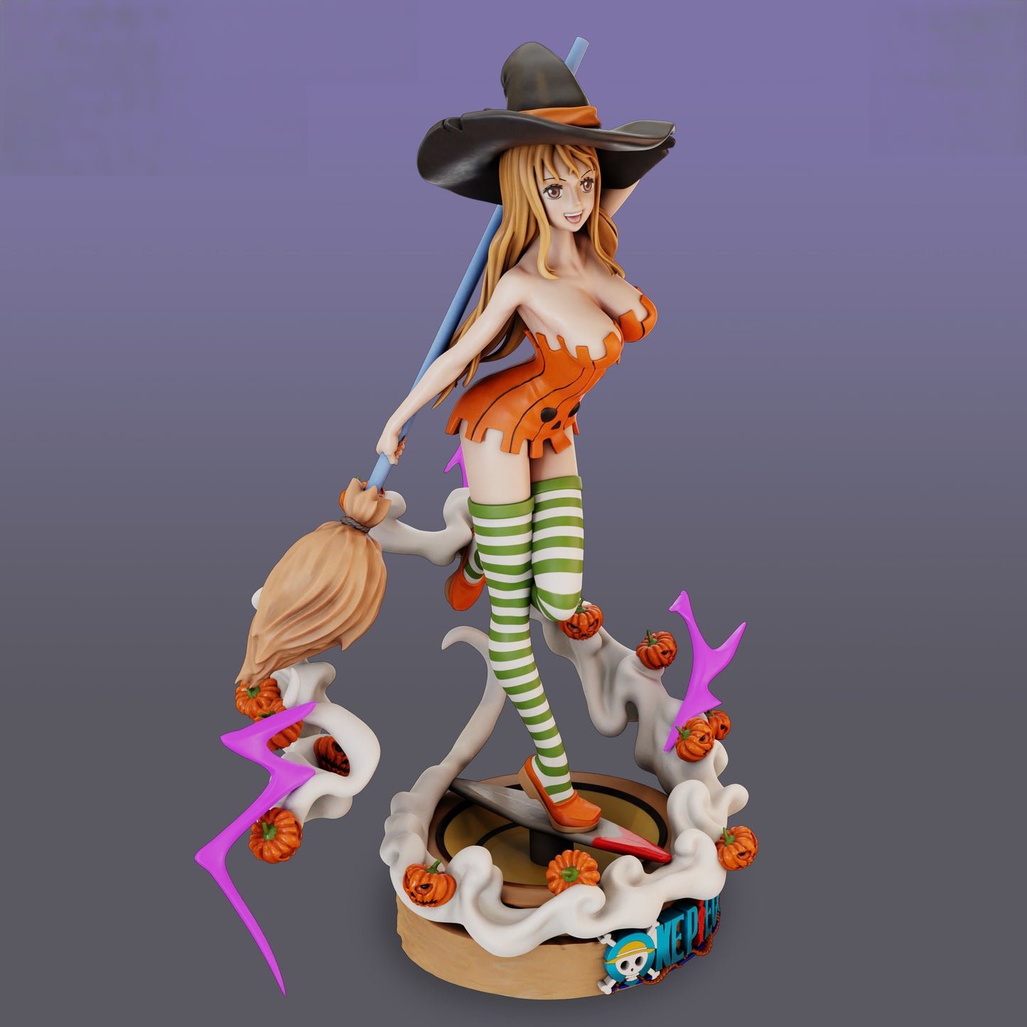 1696 Nami NSFW - One Piece - STL 3D Print Files