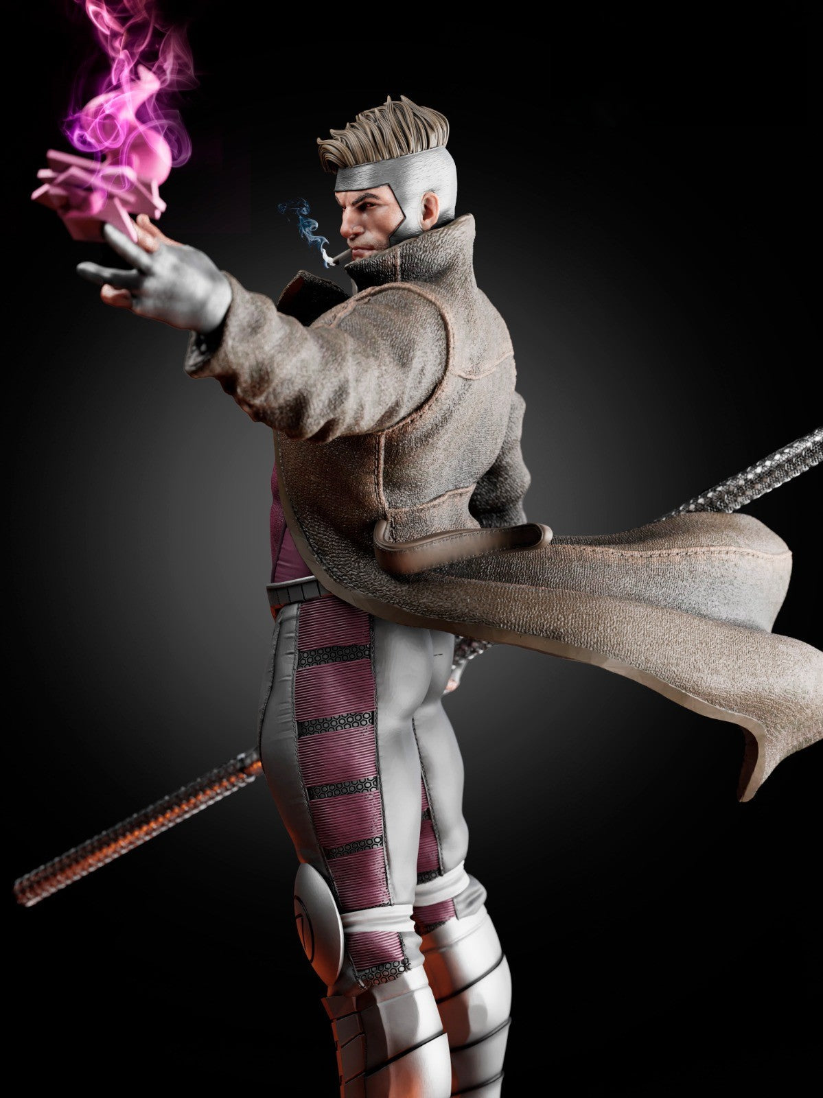 1632 Gambit - X-MEN - STL 3D Print Files