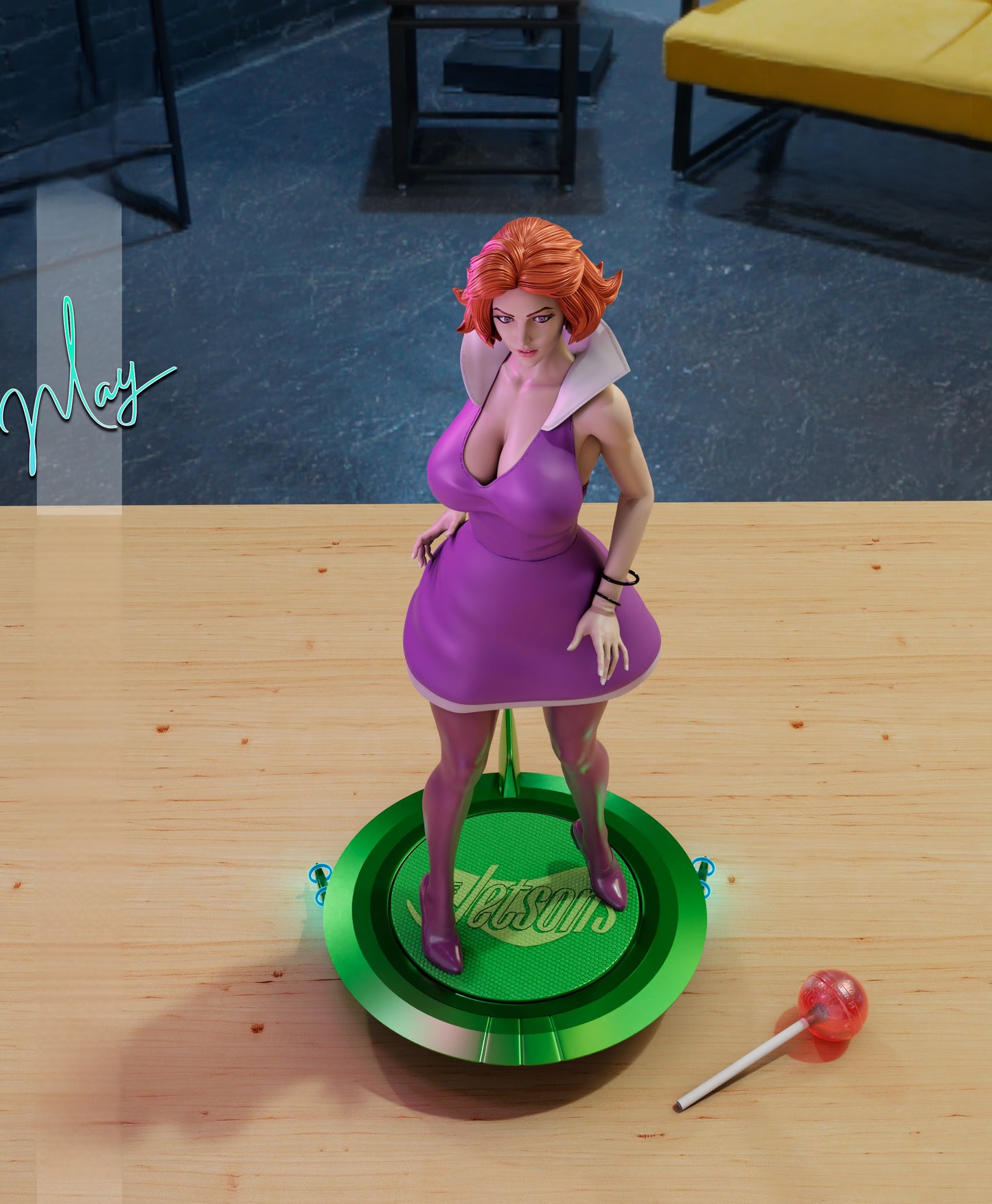 2414 Jane Jetson NSFW - The Jetsons - STL 3D Print Files