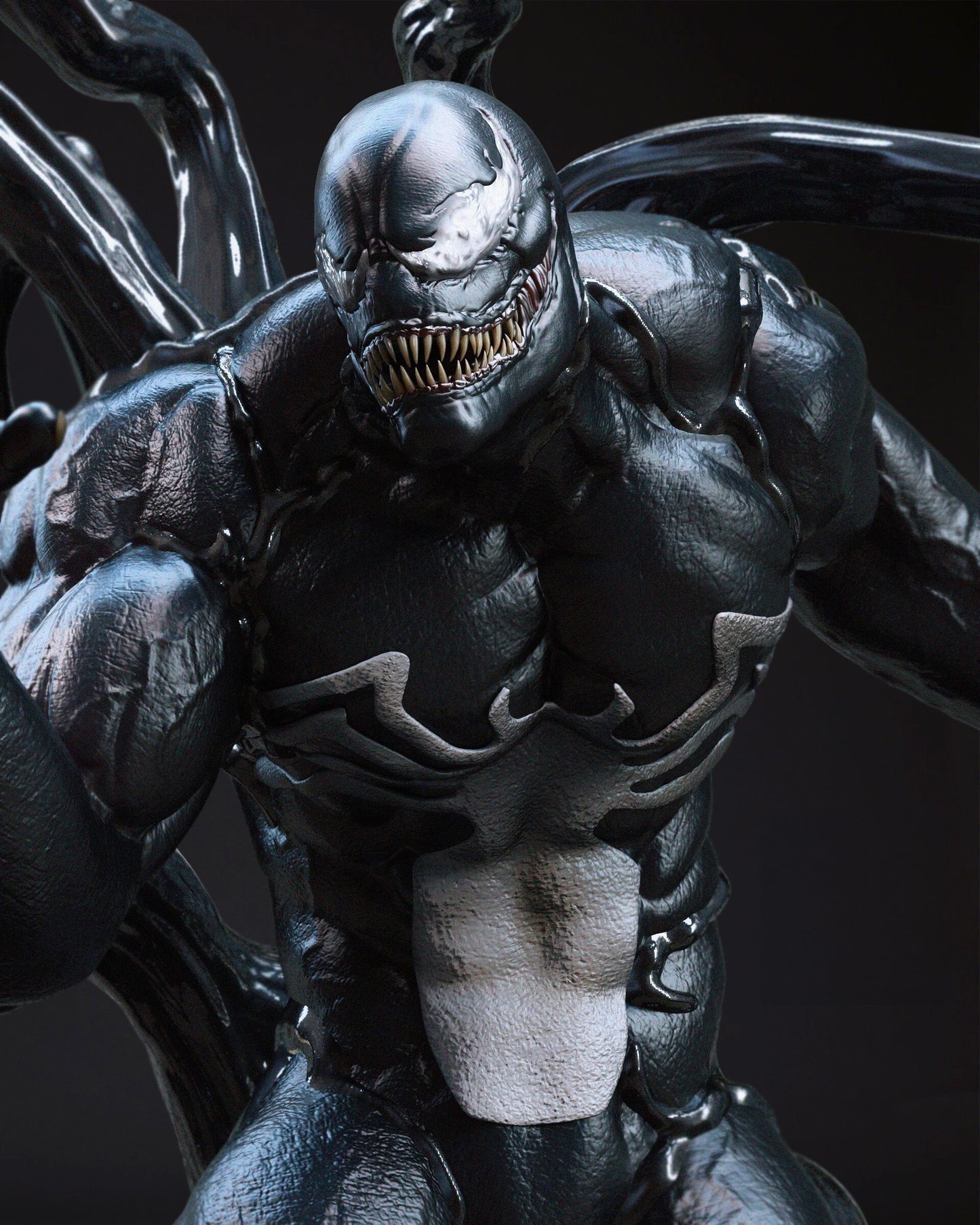 2009 Venom vs Spiderman - Marvel Comics - STL 3D Print Files