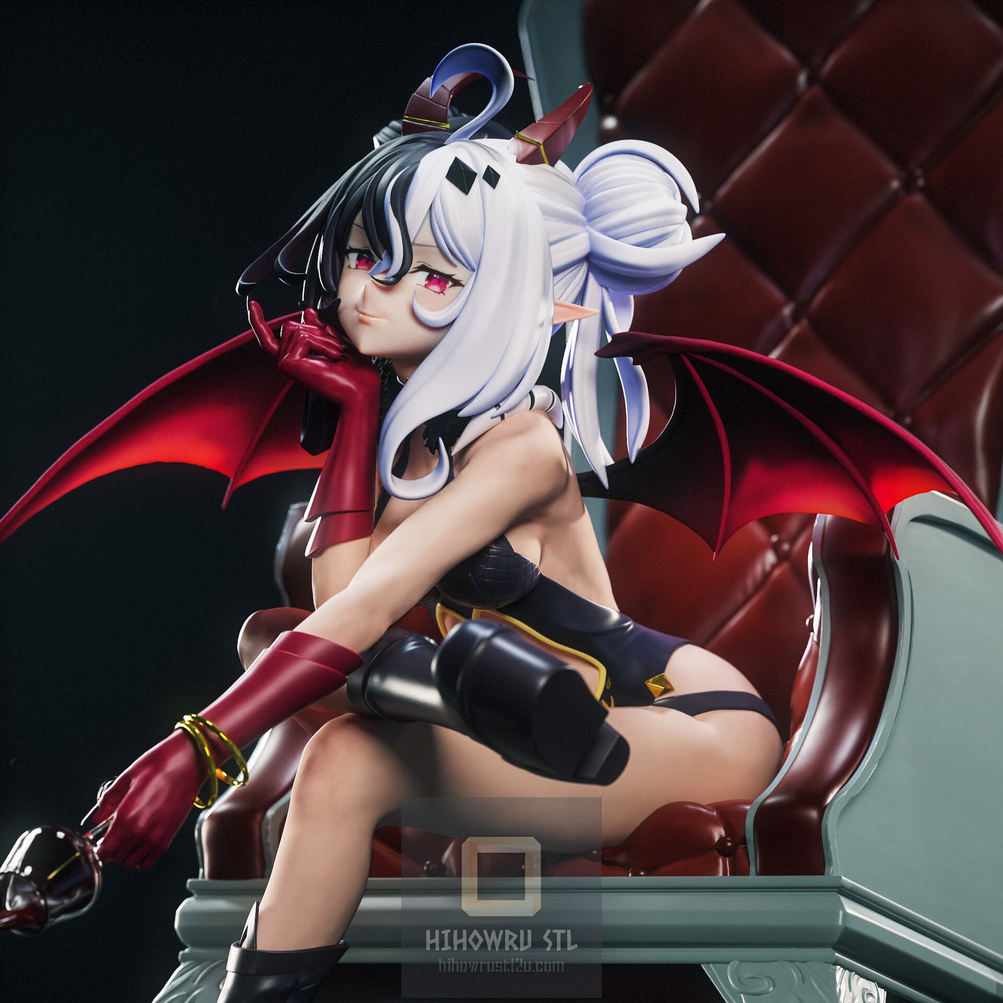 4636 Luna Schaurig - Vtuber - STL 3D Print Files