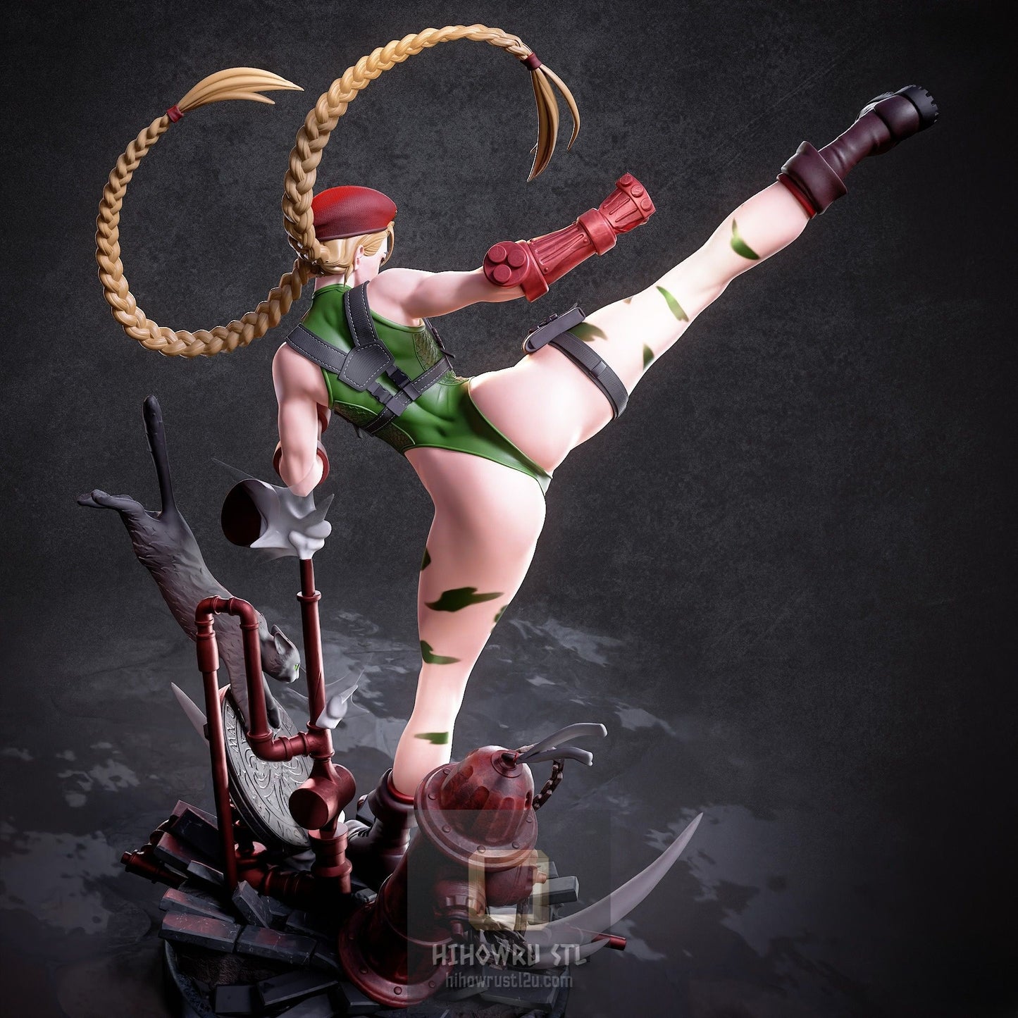 5293 Cammy - Street Fighter - STL 3D Print Files