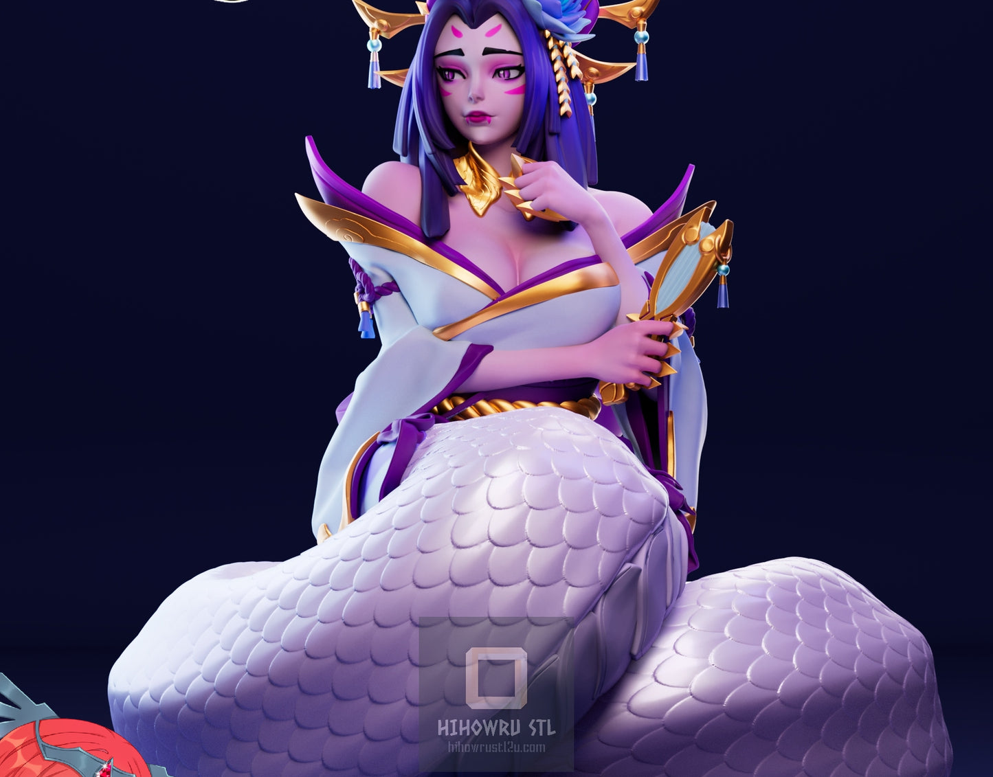 4598 Cassiopeia NSFW - League Of Legends - STL 3D Print Files