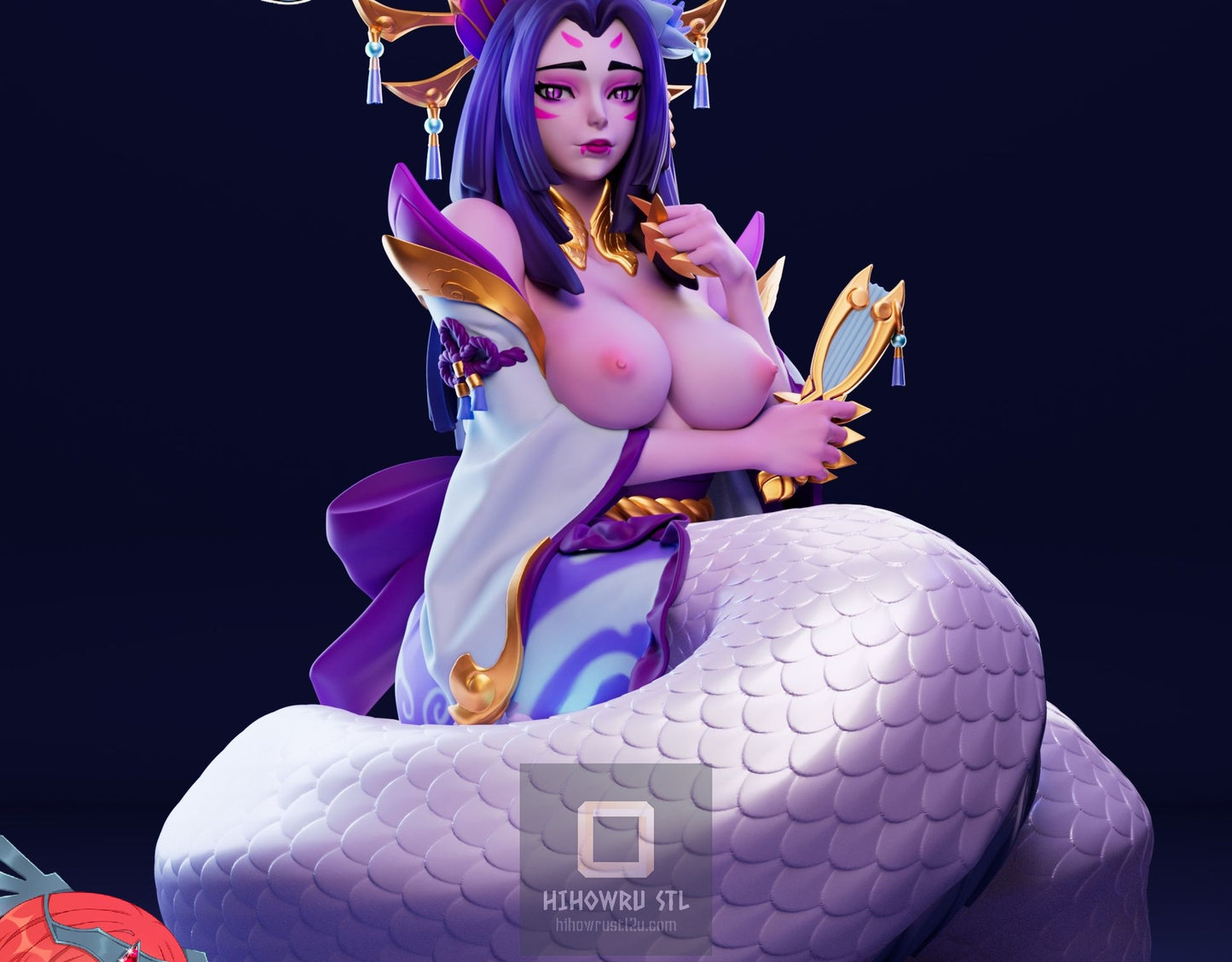 4598 Cassiopeia NSFW - League Of Legends - STL 3D Print Files