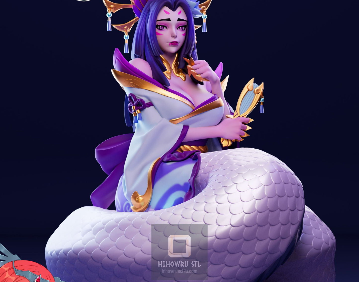 4598 Cassiopeia NSFW - League Of Legends - STL 3D Print Files