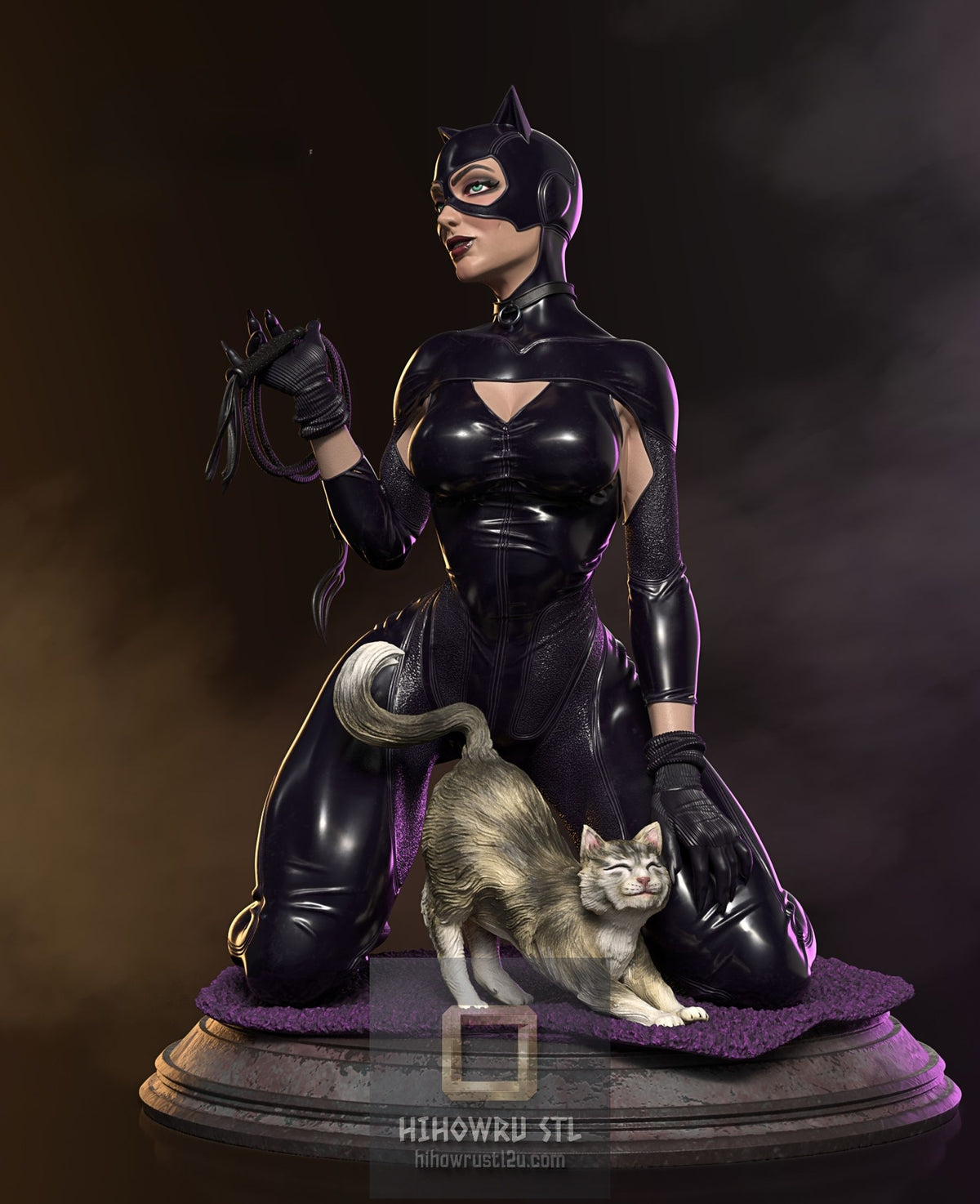 5626 Catwoman NSFW - DC COMICS - STL 3D Print Files