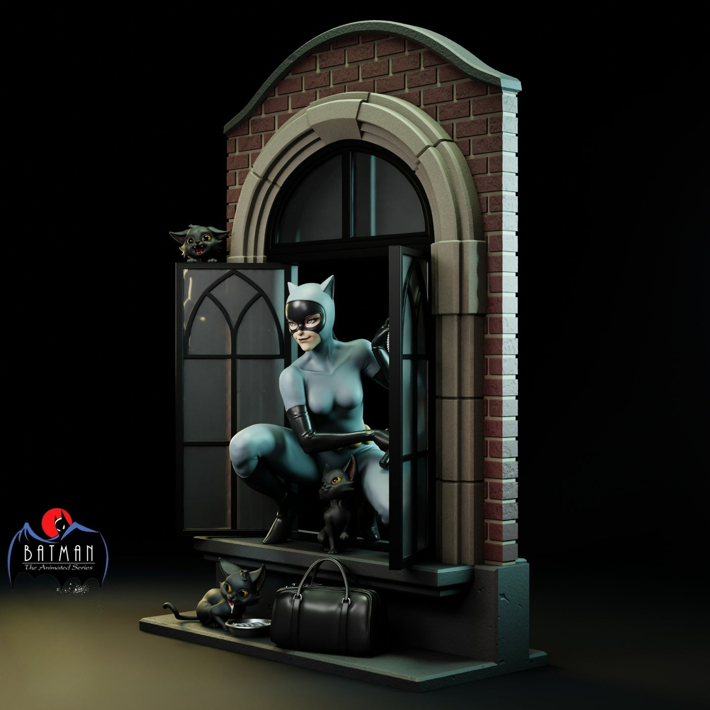 3223 Catwoman - DC COMICS - STL 3D Print Files