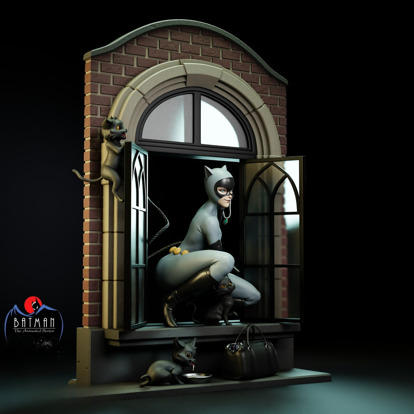 3223 Catwoman - DC COMICS - STL 3D Print Files