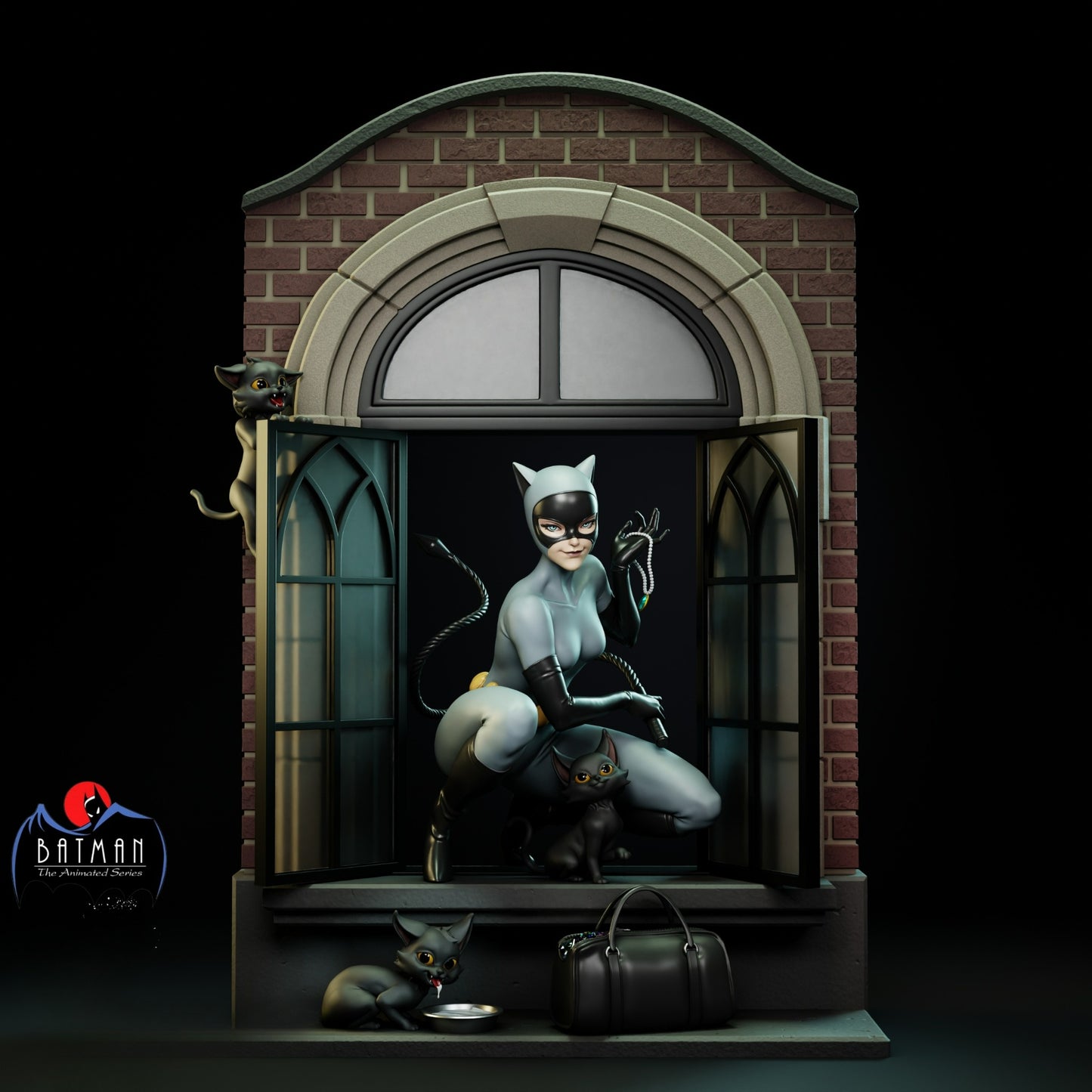 3223 Catwoman - DC COMICS - STL 3D Print Files